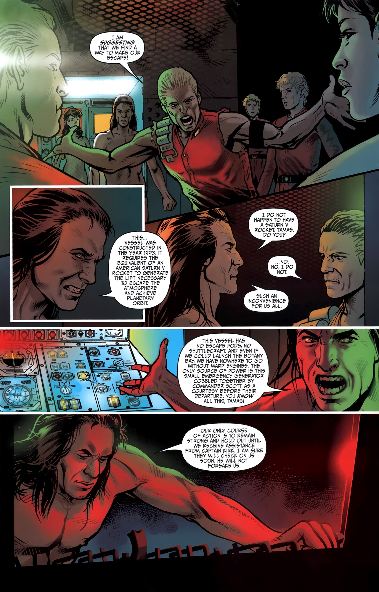 Read online Star Trek: Khan Ruling in Hell comic -  Issue #2 - 14