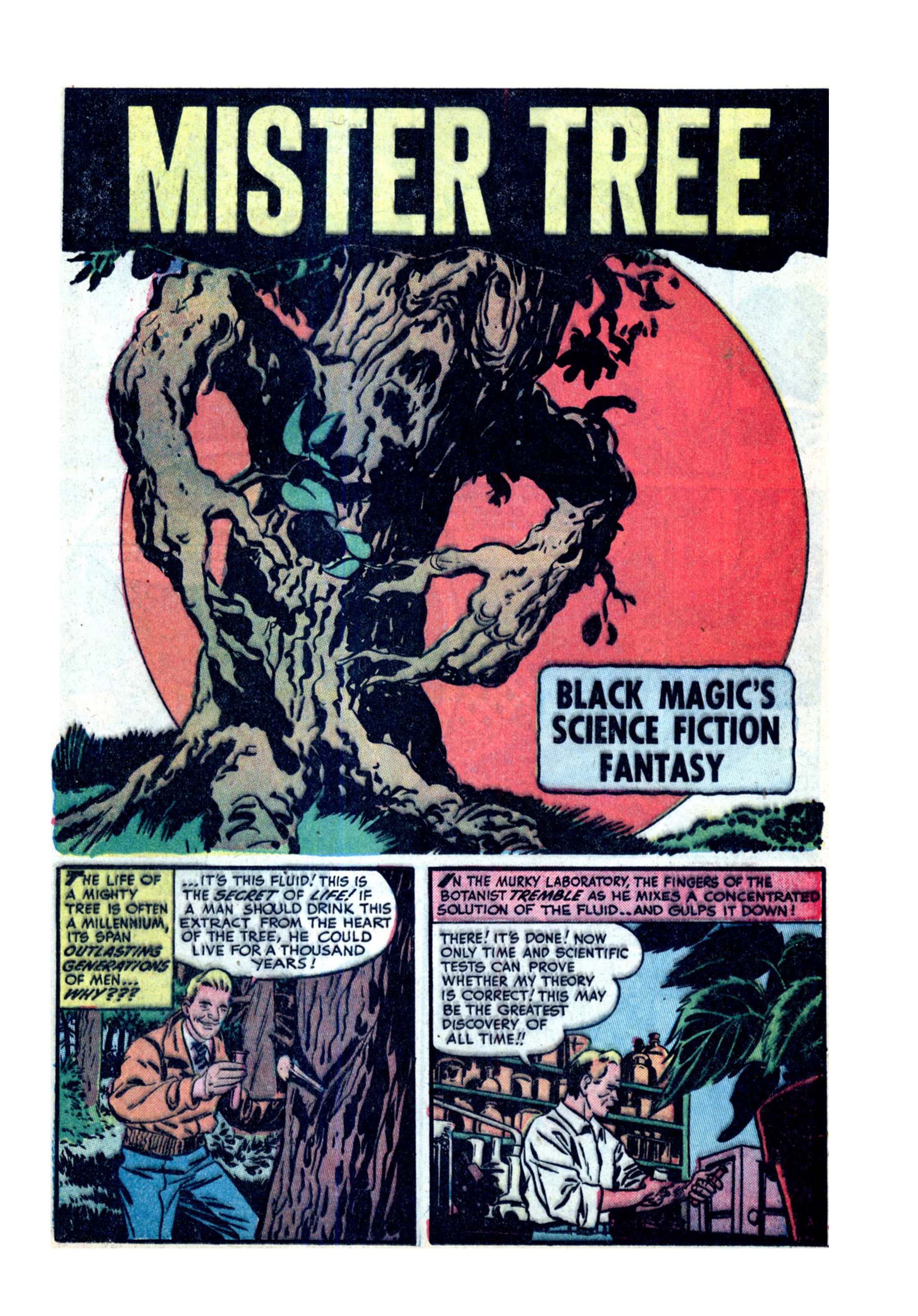 Read online Black Magic (1950) comic -  Issue #33 - 25