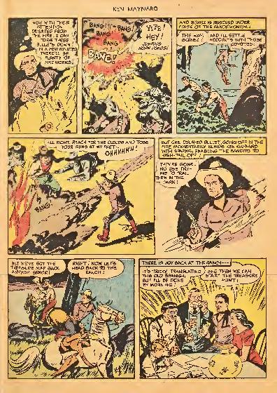 Read online Ken Maynard Western comic -  Issue #1 - 19