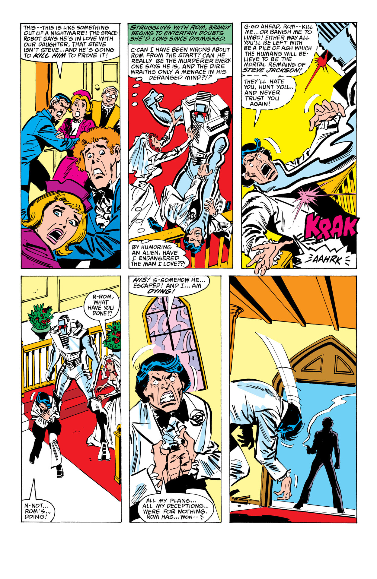 Read online Rom: The Original Marvel Years Omnibus comic -  Issue # TPB (Part 4) - 14