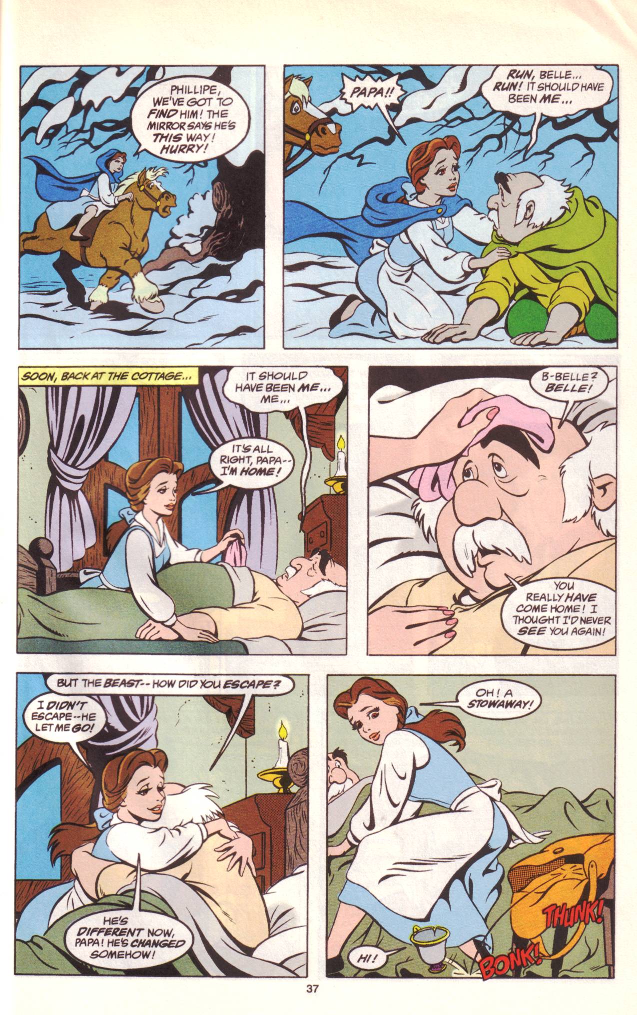 Read online Disney's Beauty and The Beast (1991) comic -  Issue # Full - 39