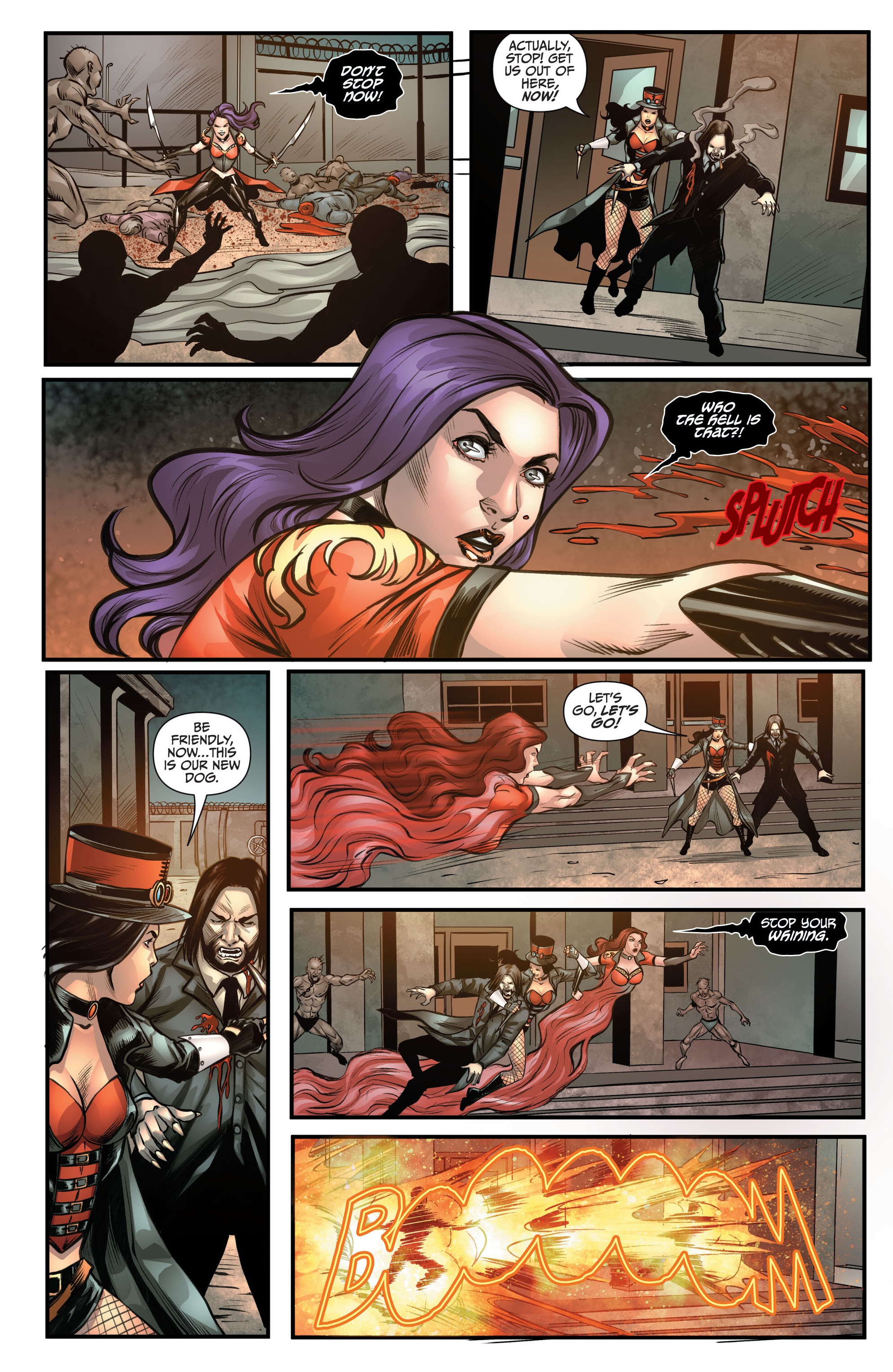 Read online Van Helsing Annual: Bride of the Night comic -  Issue # Full - 28