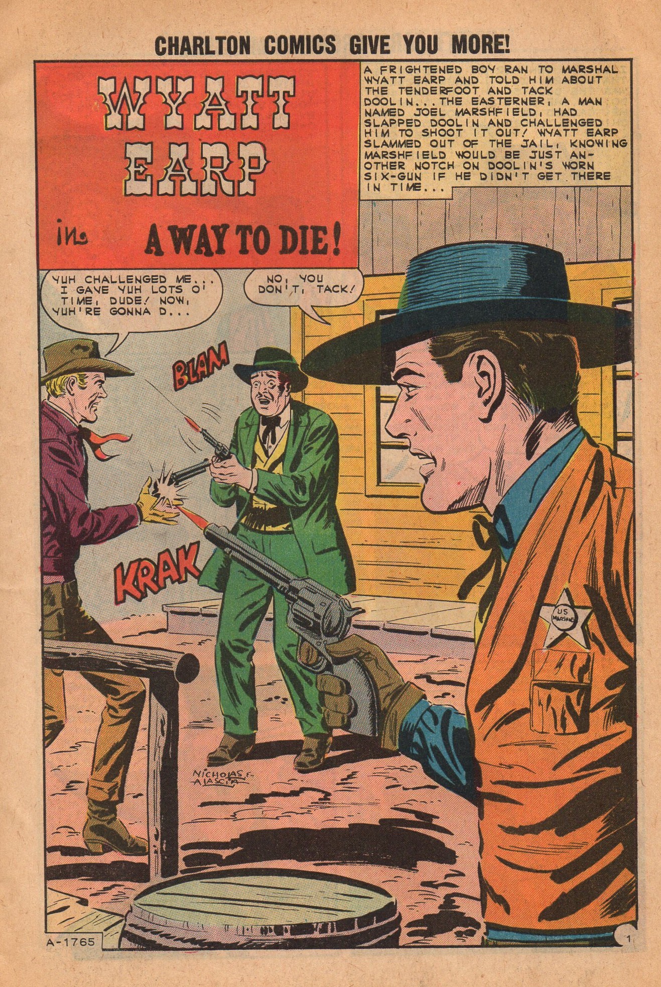 Read online Wyatt Earp Frontier Marshal comic -  Issue #45 - 3