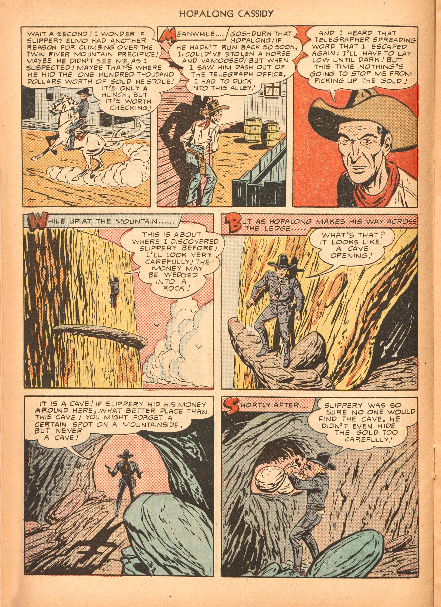 Read online Hopalong Cassidy comic -  Issue #47 - 22