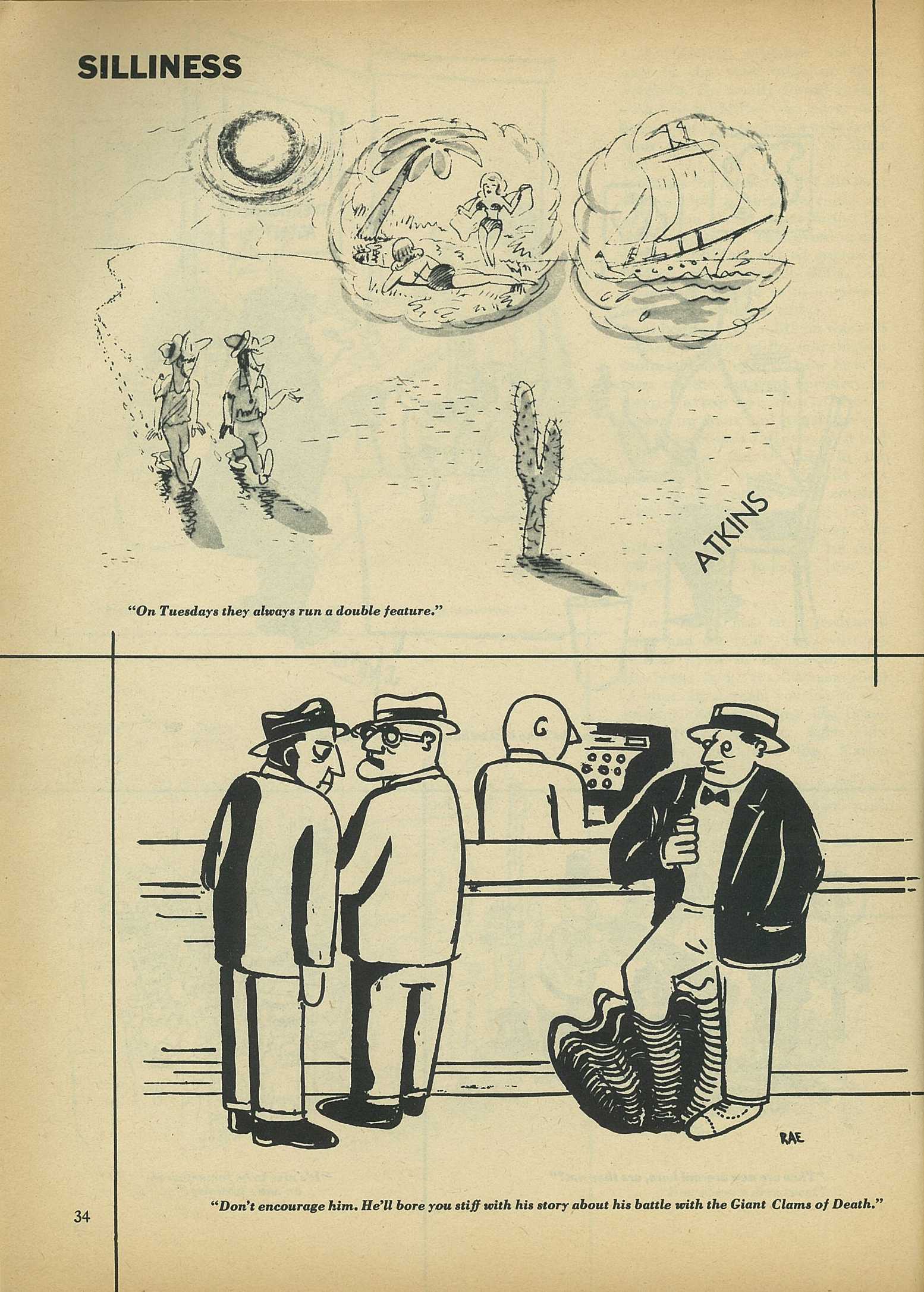 Read online Cartoons and Gags comic -  Issue #5 - 34