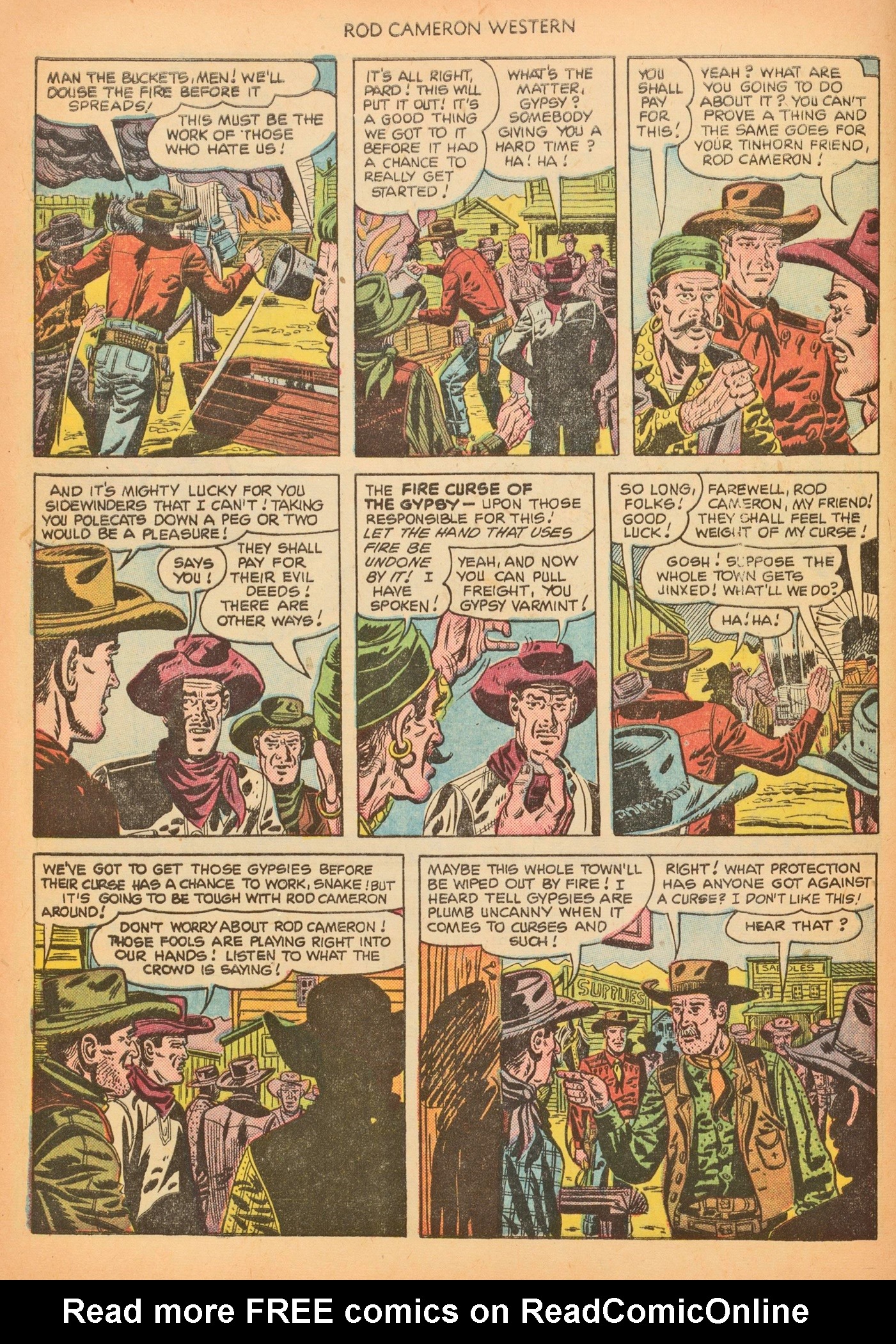 Read online Rod Cameron Western comic -  Issue #9 - 8