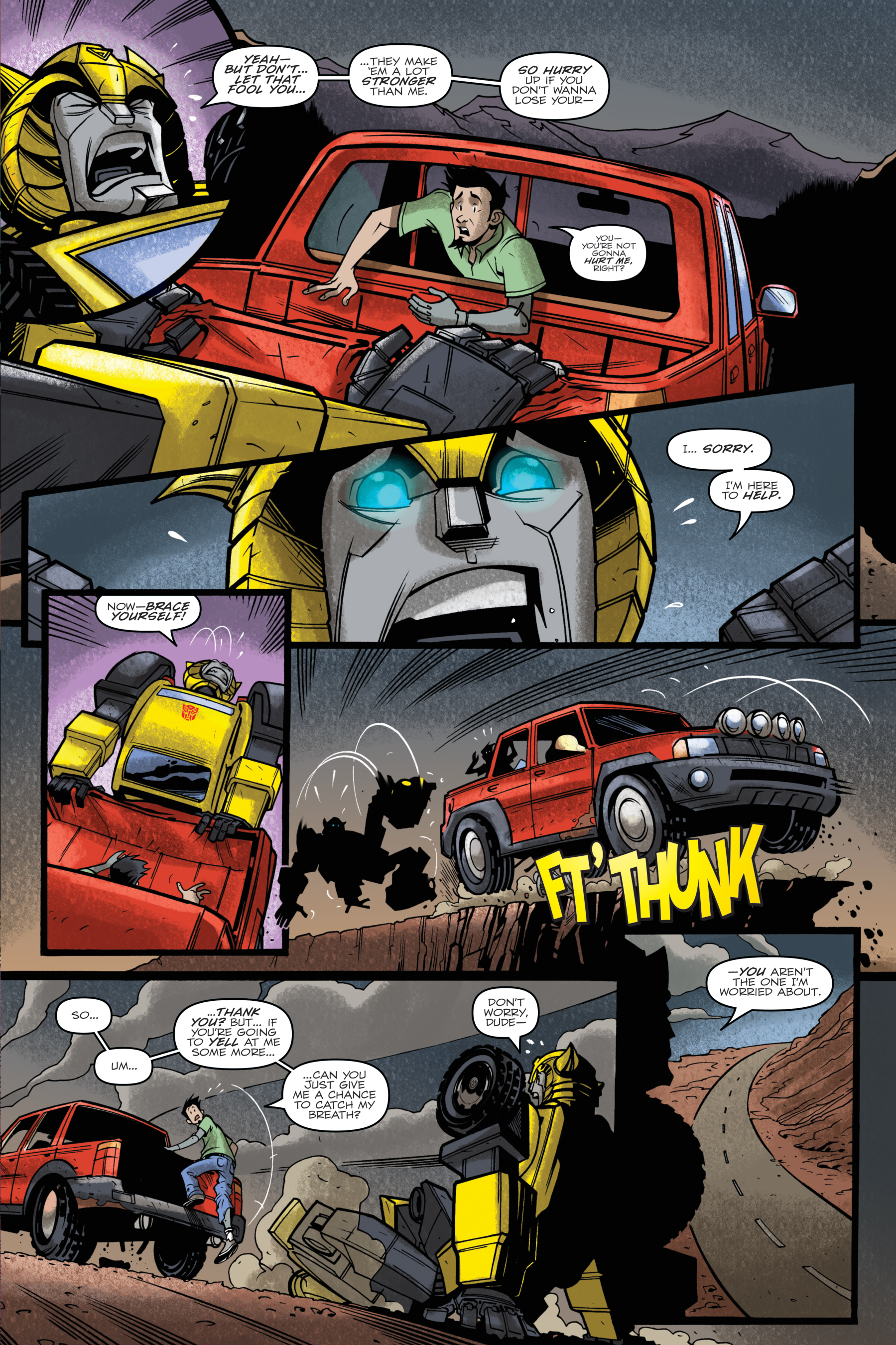 Read online Transformers: Bumblebee - Win If You Dare comic -  Issue # TPB - 17