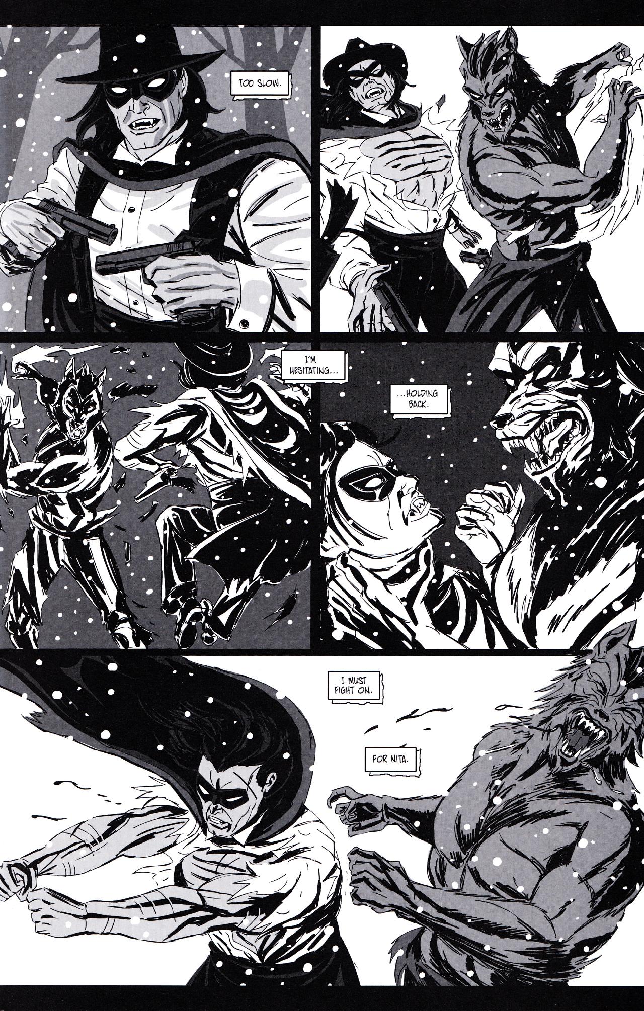 Read online Return of the Monsters: The Spider vs Werewolf comic -  Issue # Full - 26