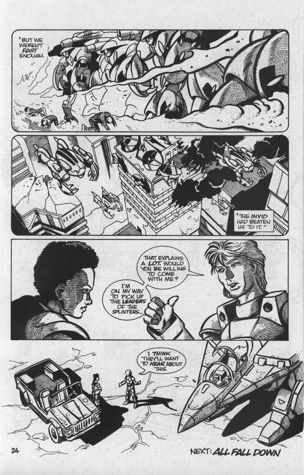 Read online Robotech: Invid War comic -  Issue #15 - 26