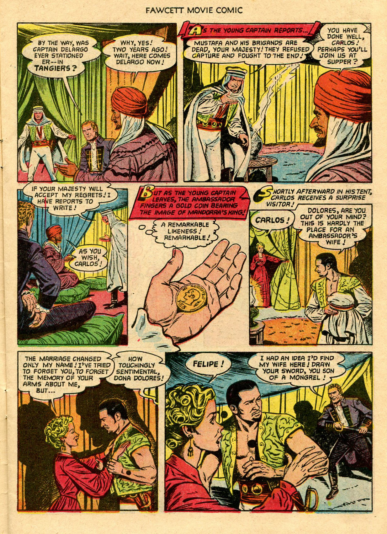 Read online Fawcett Movie Comic comic -  Issue #18 - 7