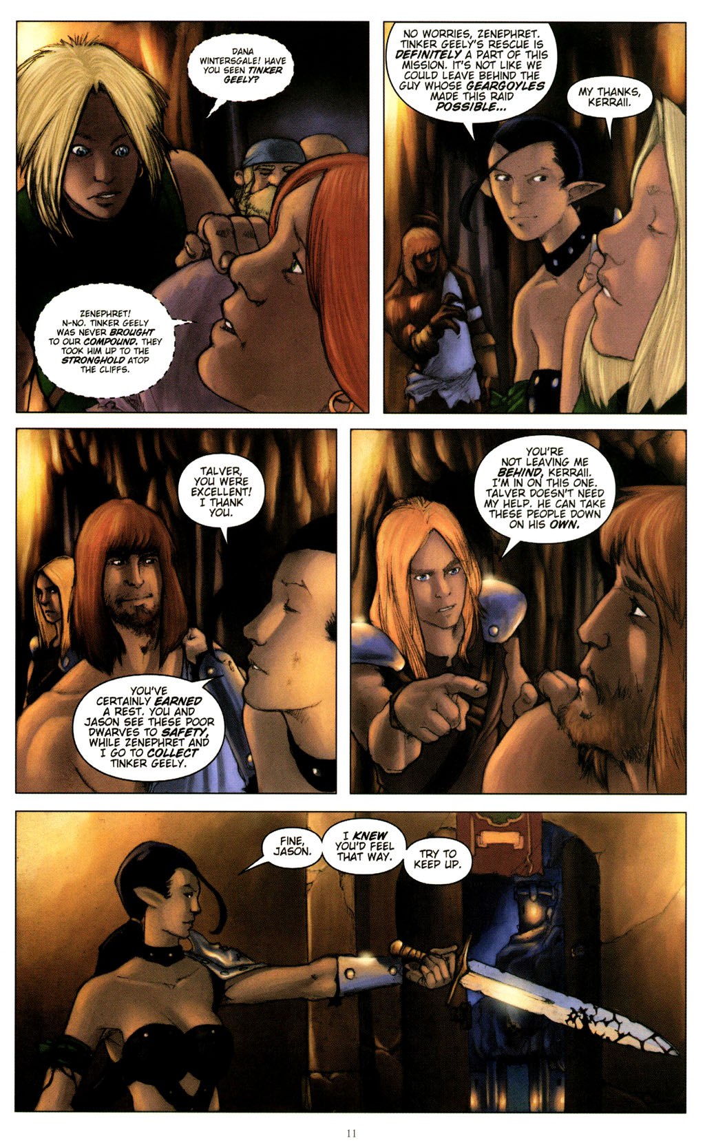Read online Mage Knight: Stolen Destiny comic -  Issue #5 - 13