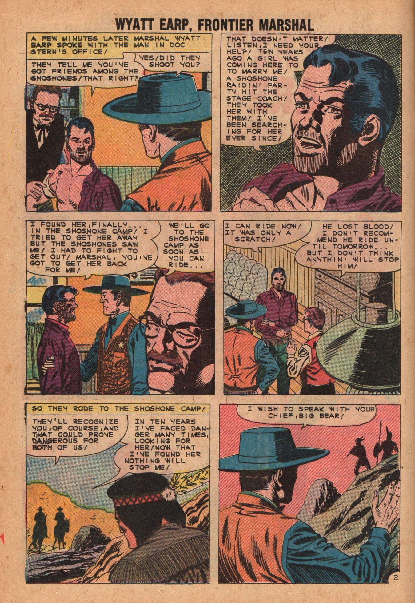 Read online Wyatt Earp Frontier Marshal comic -  Issue #37 - 12