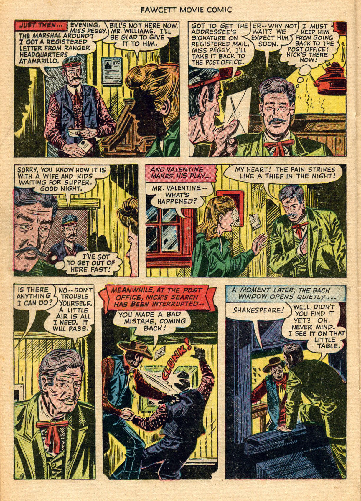 Read online Fawcett Movie Comic comic -  Issue #10 - 20