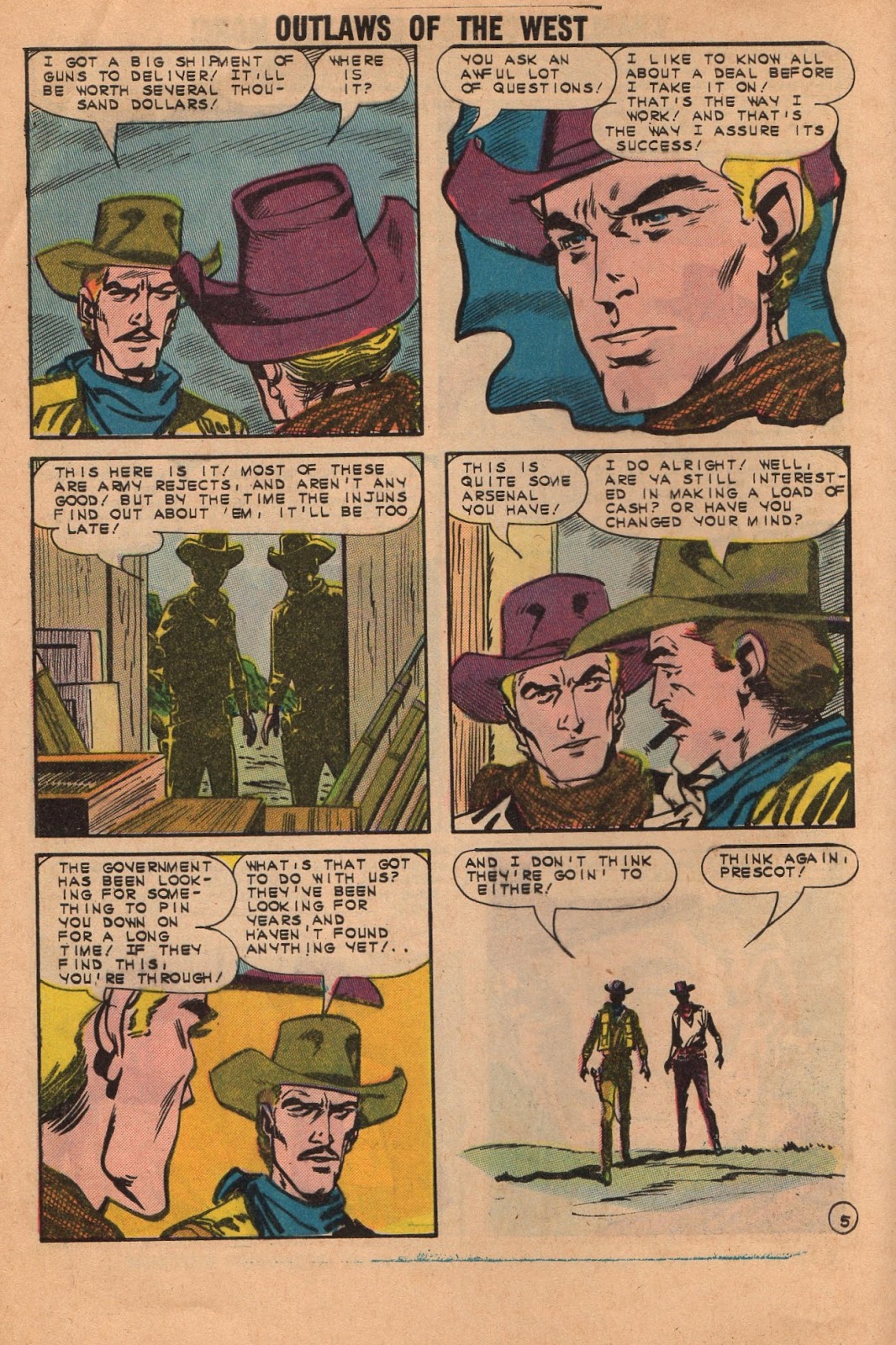 Outlaws of the West issue 46 - Page 8