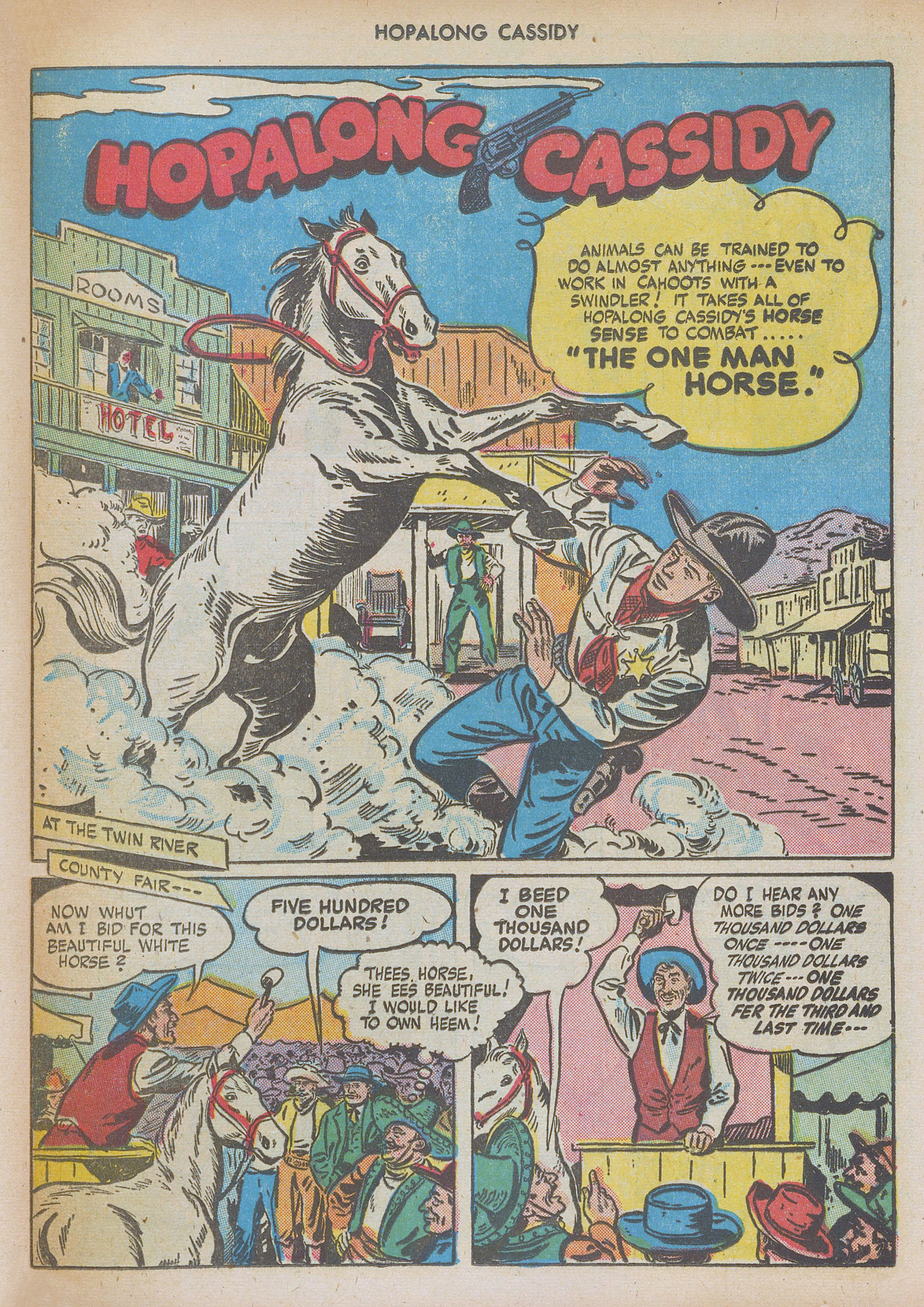 Read online Hopalong Cassidy comic -  Issue #7 - 15