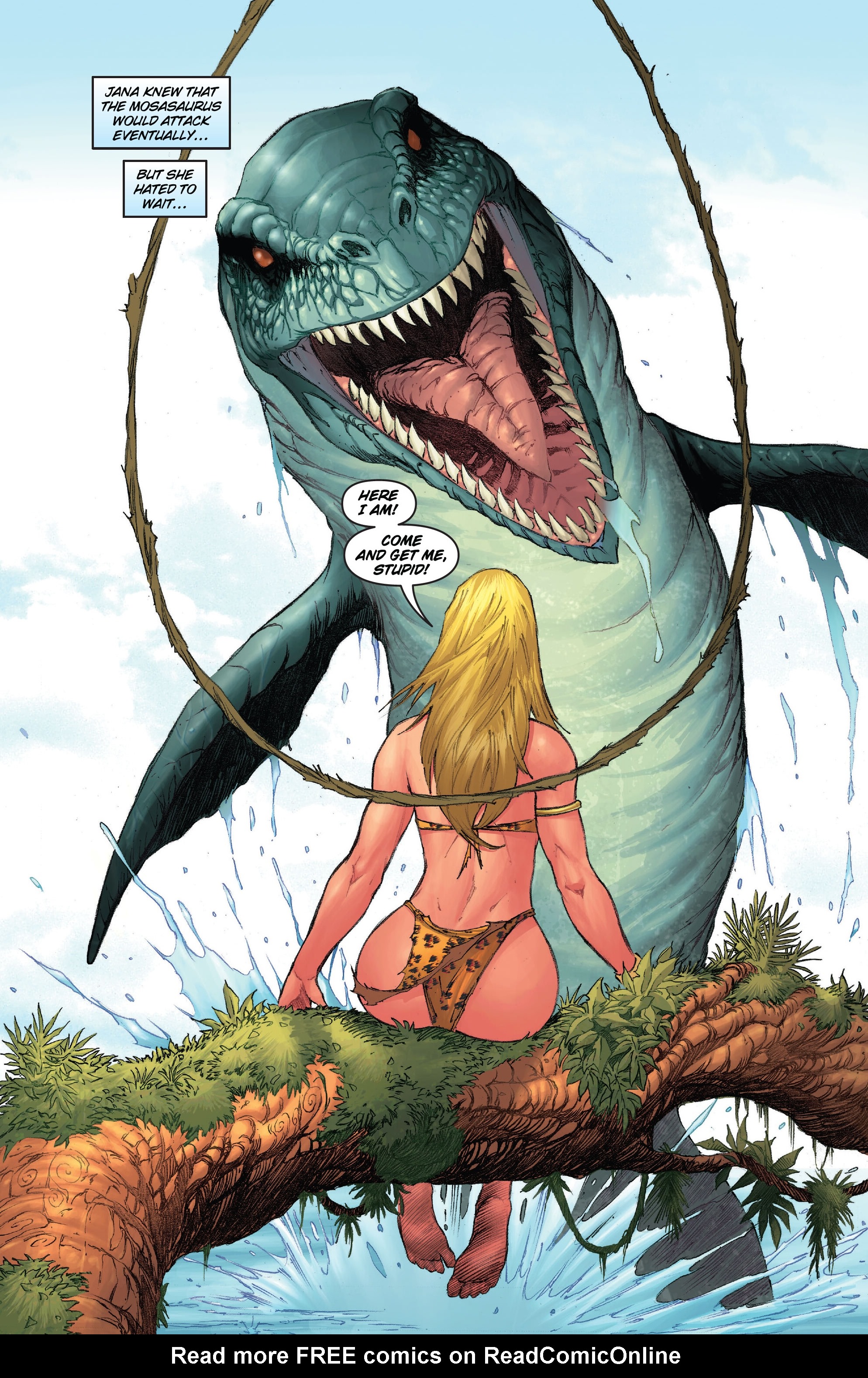 Read online Frank Cho's Jungle Girl: The Complete Omnibus comic -  Issue # TPB (Part 1) - 10