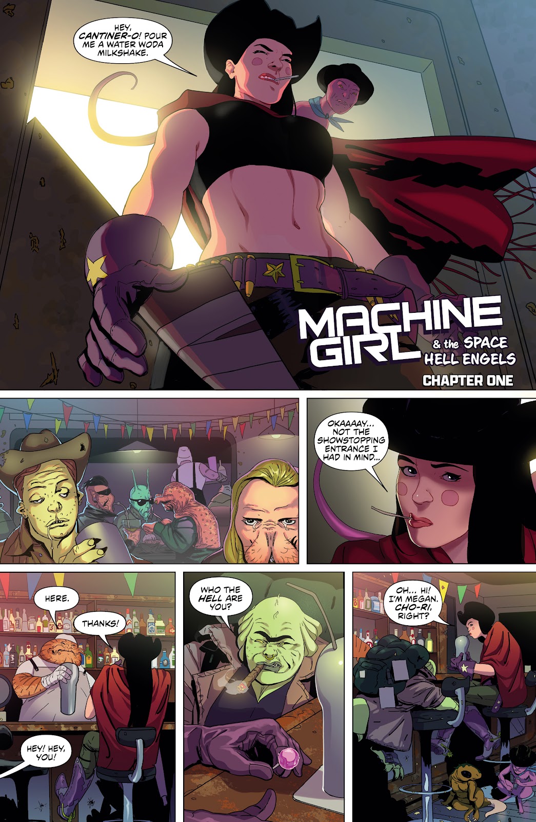 Machine Girl & the Space Hell Engels issue 1 - Page 5