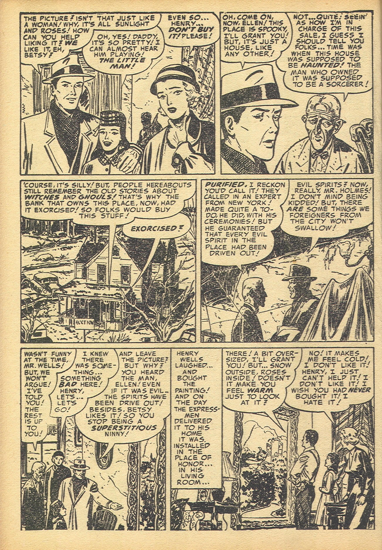 Read online Black Magic (1950) comic -  Issue #24 - 21