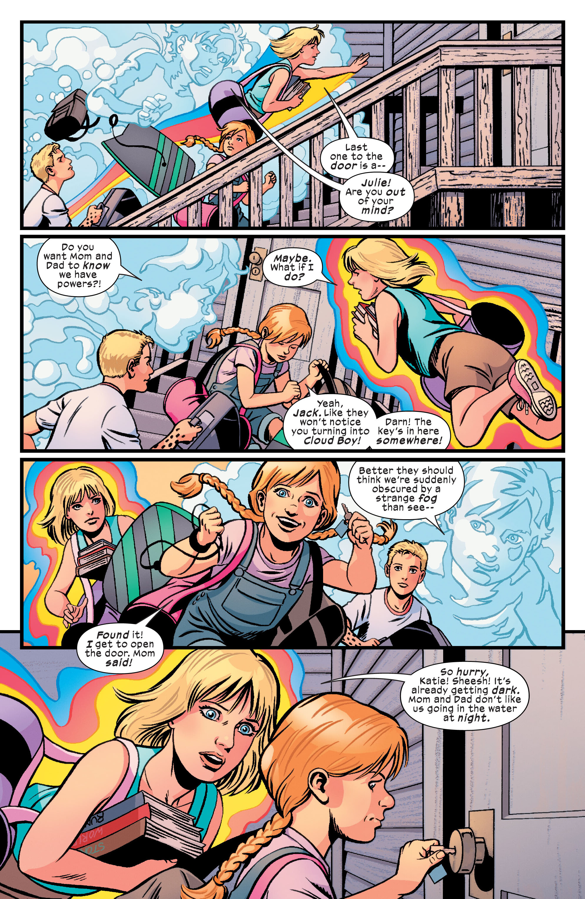 Read online Power Pack: Into the Storm comic -  Issue #1 - 4