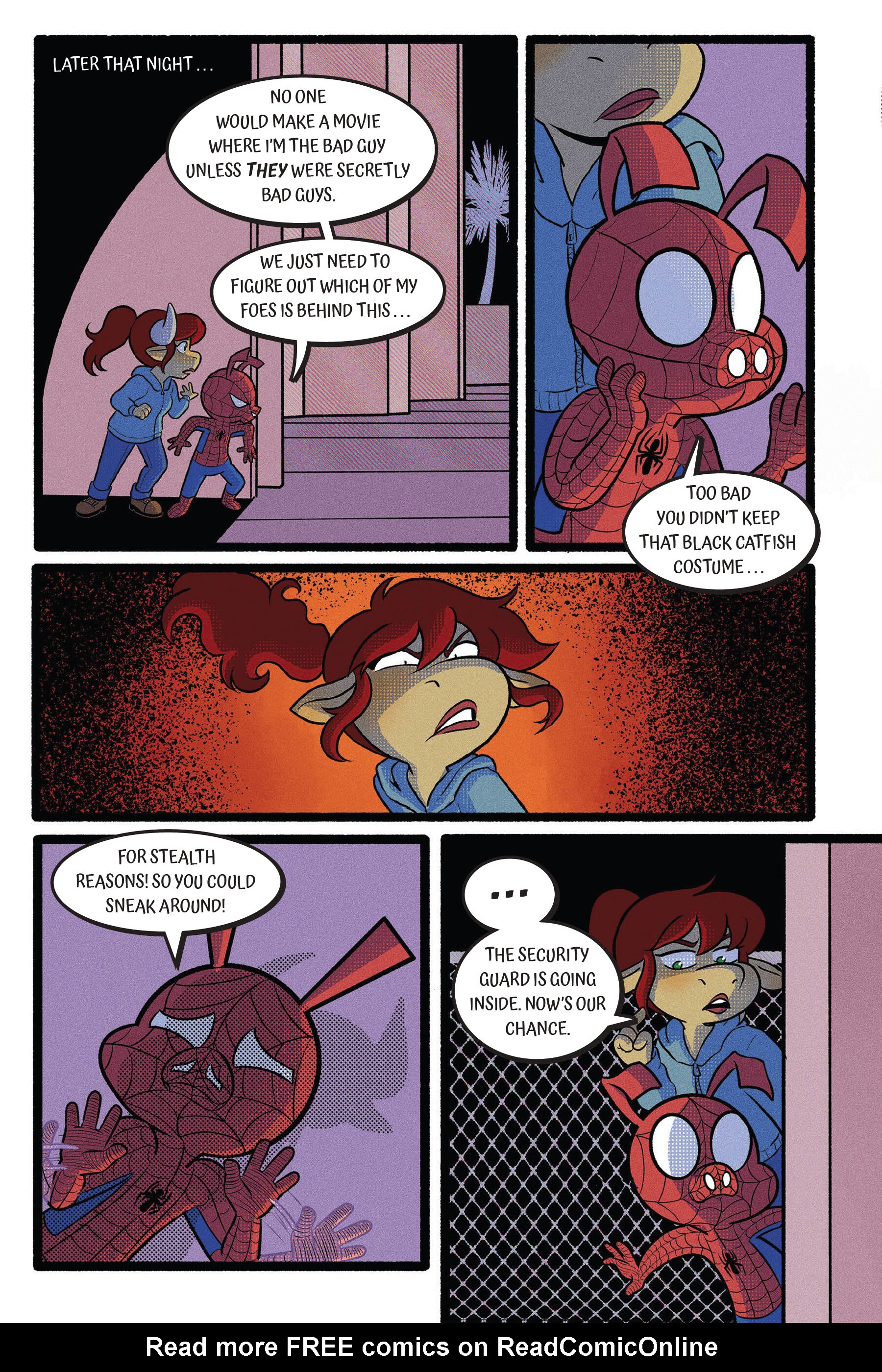 Read online Spider-Ham: Hollywood May-Ham comic -  Issue # TPB - 47