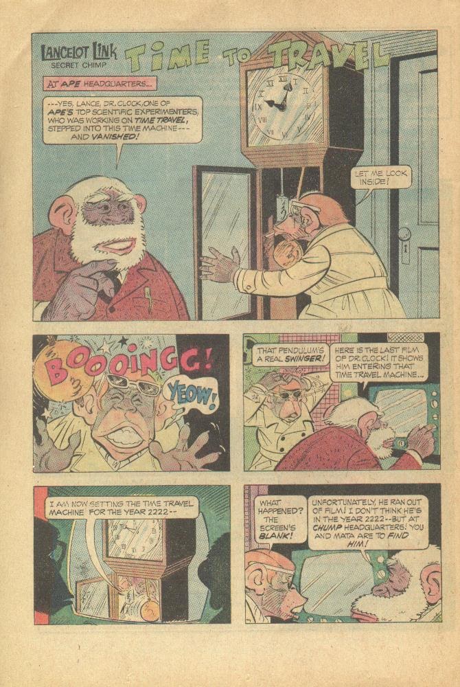 Read online Lancelot Link Secret Chimp comic -  Issue #4 - 10