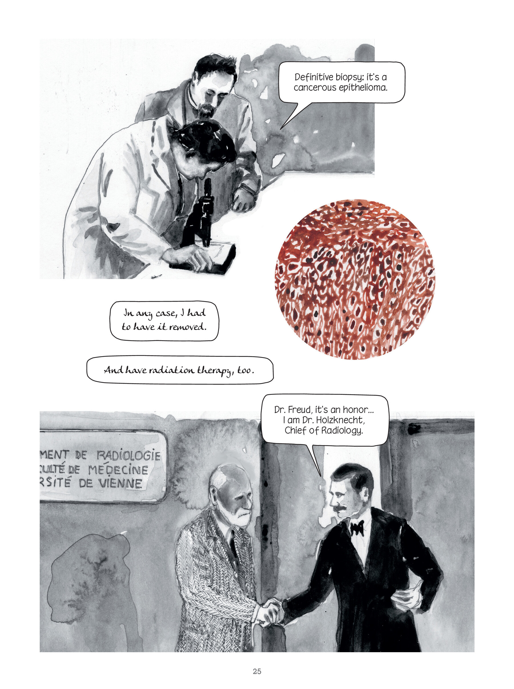 Read online Through Clouds of Smoke: Freud's Final Days comic -  Issue # TPB - 25