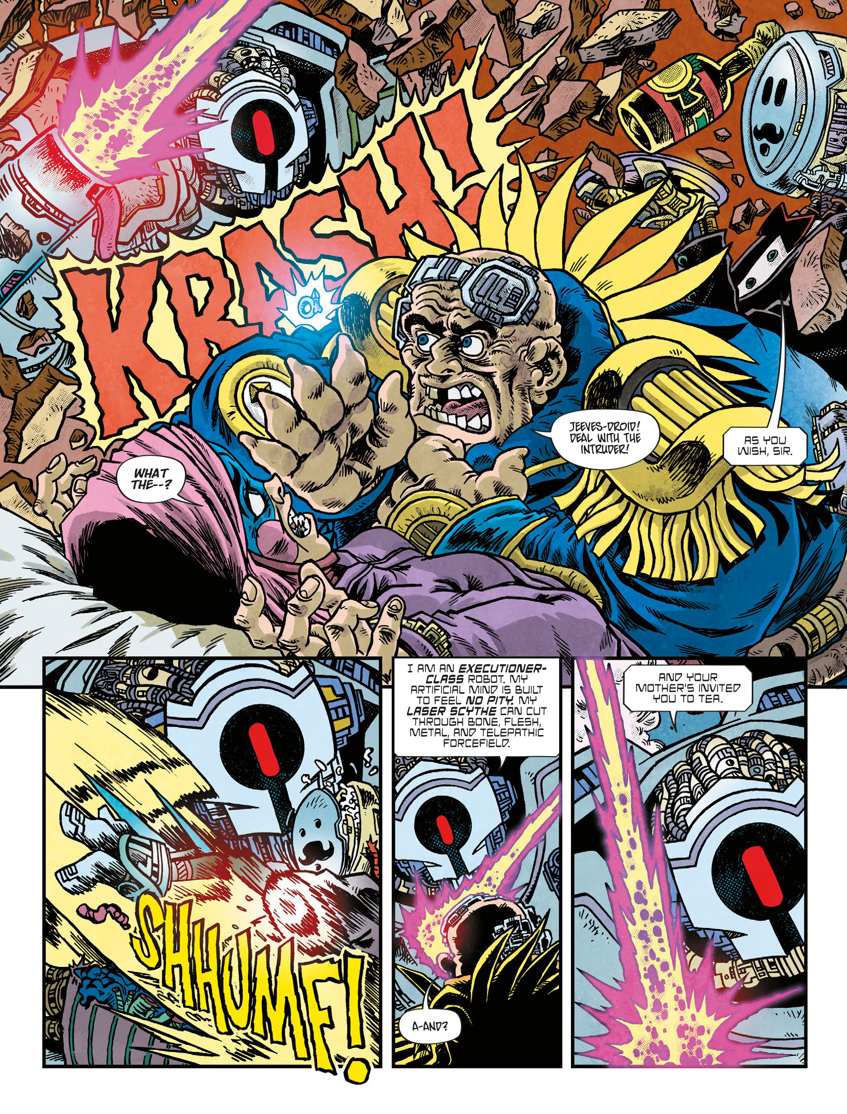 Read online 2000 AD comic -  Issue #2365 - 17