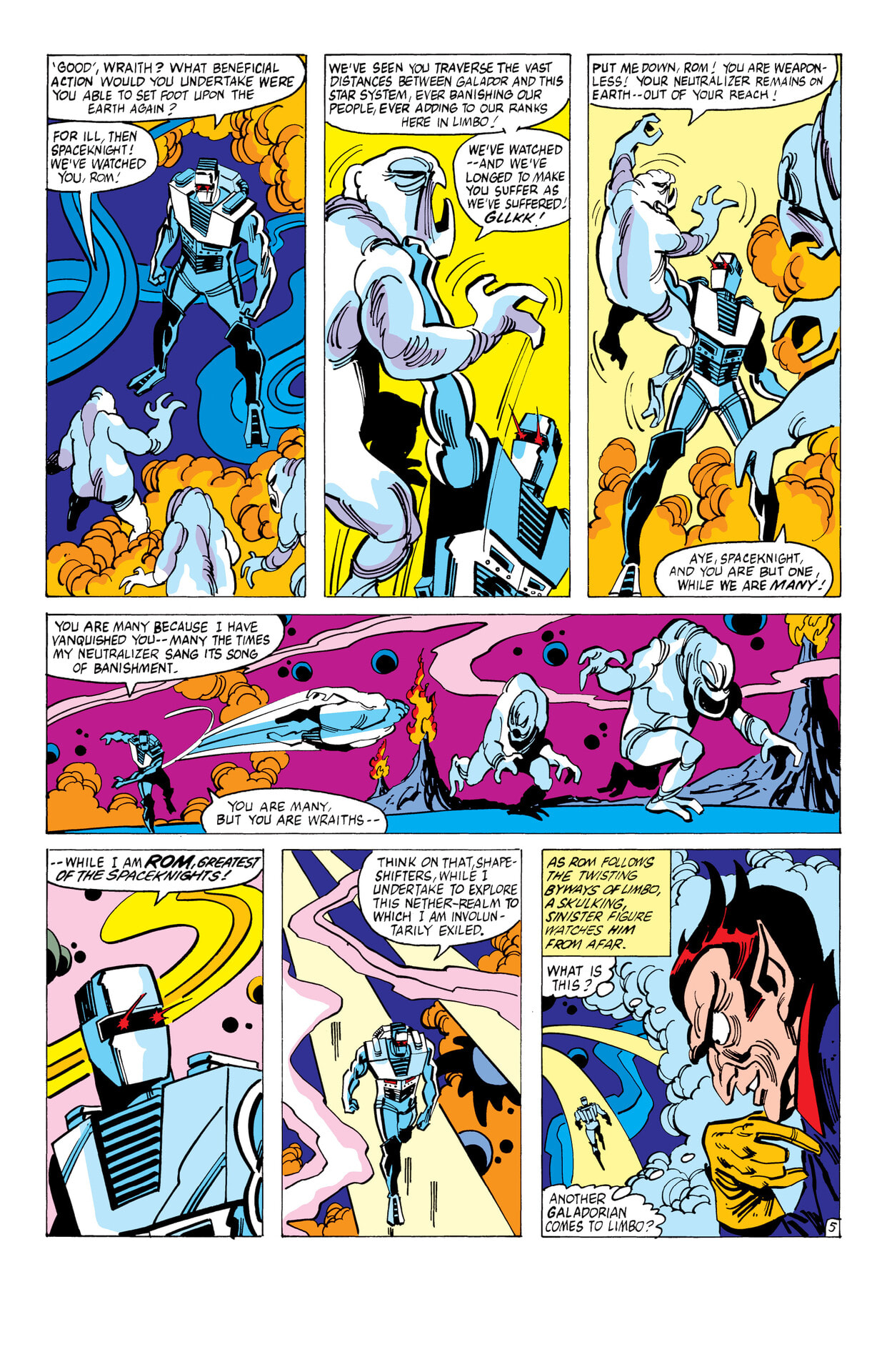 Read online Rom: The Original Marvel Years Omnibus comic -  Issue # TPB (Part 4) - 96