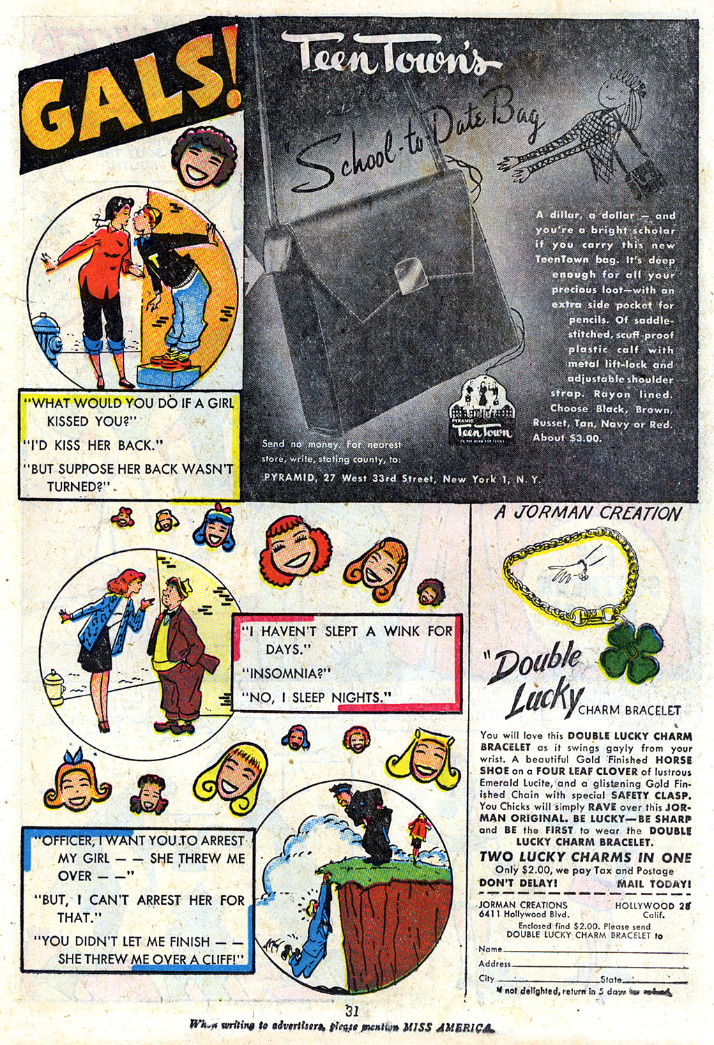 Read online Miss America Magazine comic -  Issue #35 - 35