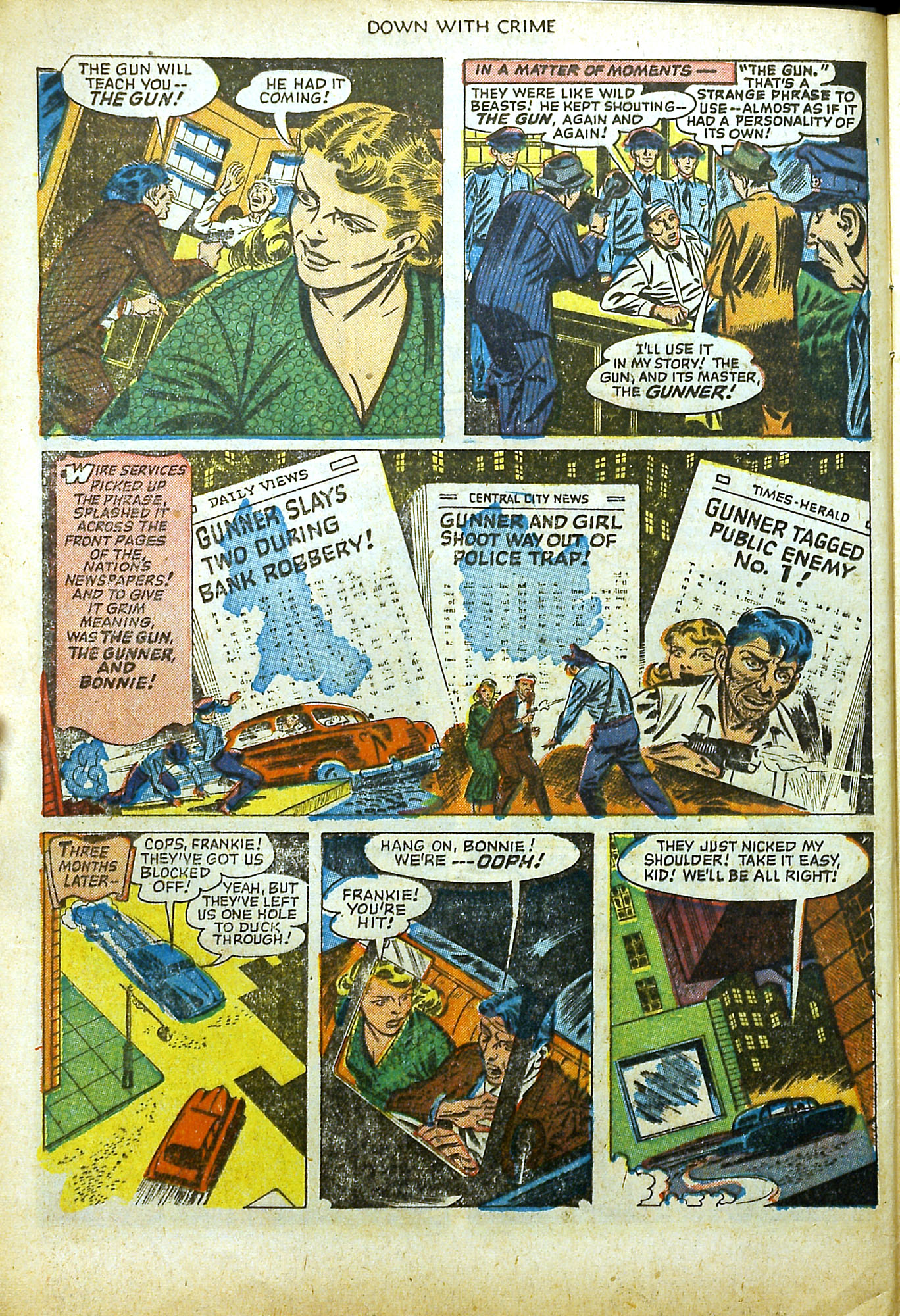 Read online Down With Crime comic -  Issue #3 - 12