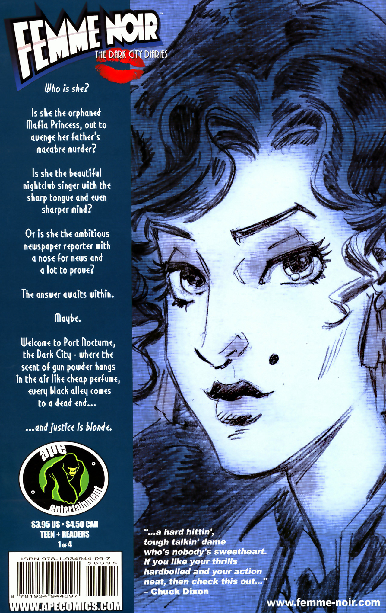 Read online Femme Noir: The Dark City Diaries comic -  Issue #1 - 34