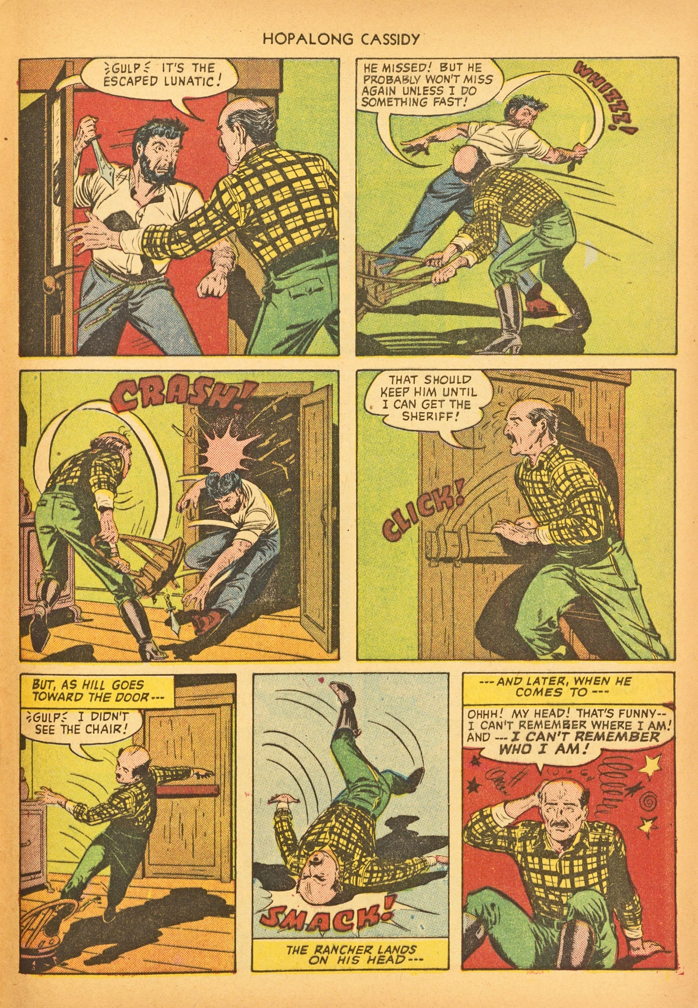 Read online Hopalong Cassidy comic -  Issue #54 - 45