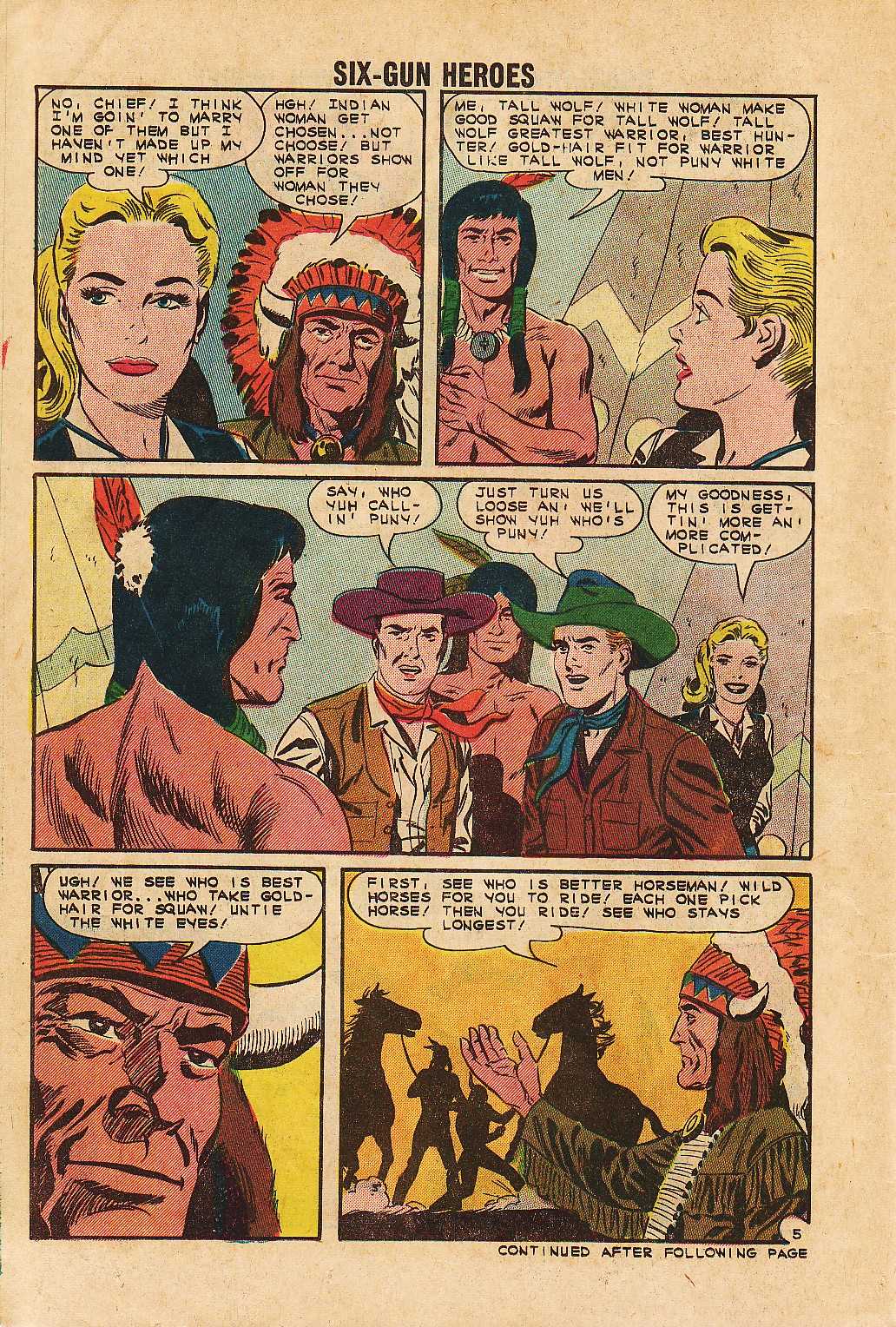 Read online Six-Gun Heroes comic -  Issue #76 - 14