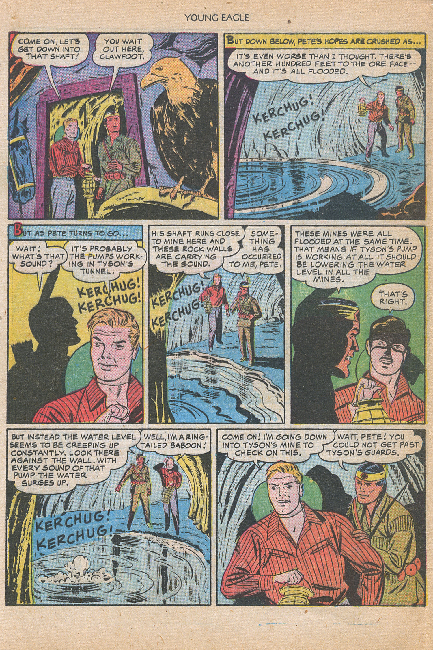 Read online Young Eagle comic -  Issue #5 - 28