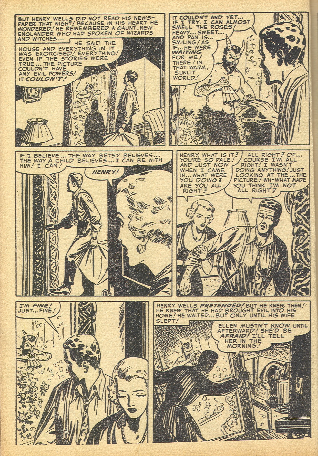 Read online Black Magic (1950) comic -  Issue #24 - 23