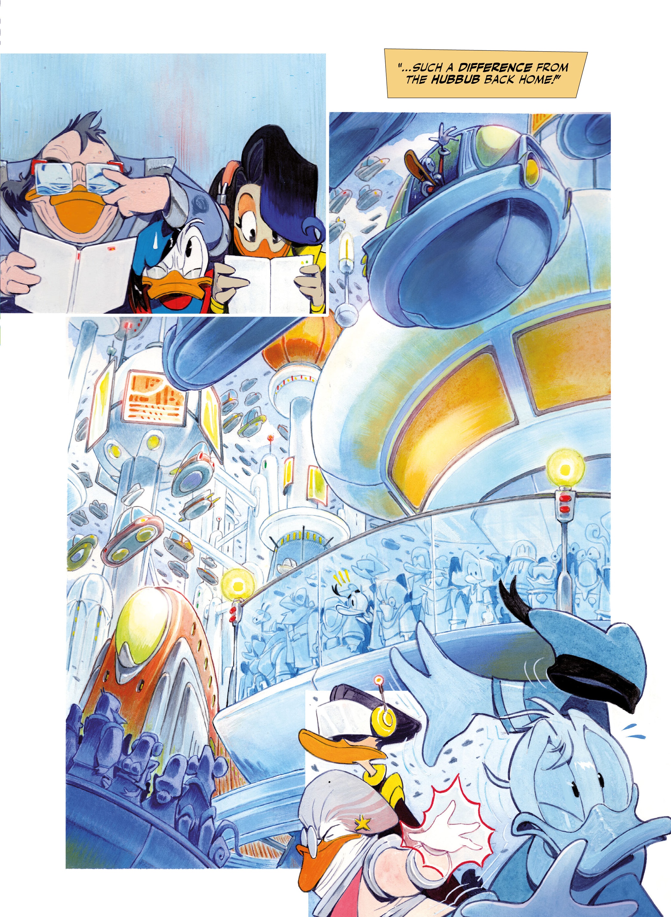 Read online Disney Once Upon a Mouse… In the Future comic -  Issue # TPB (Part 2) - 8