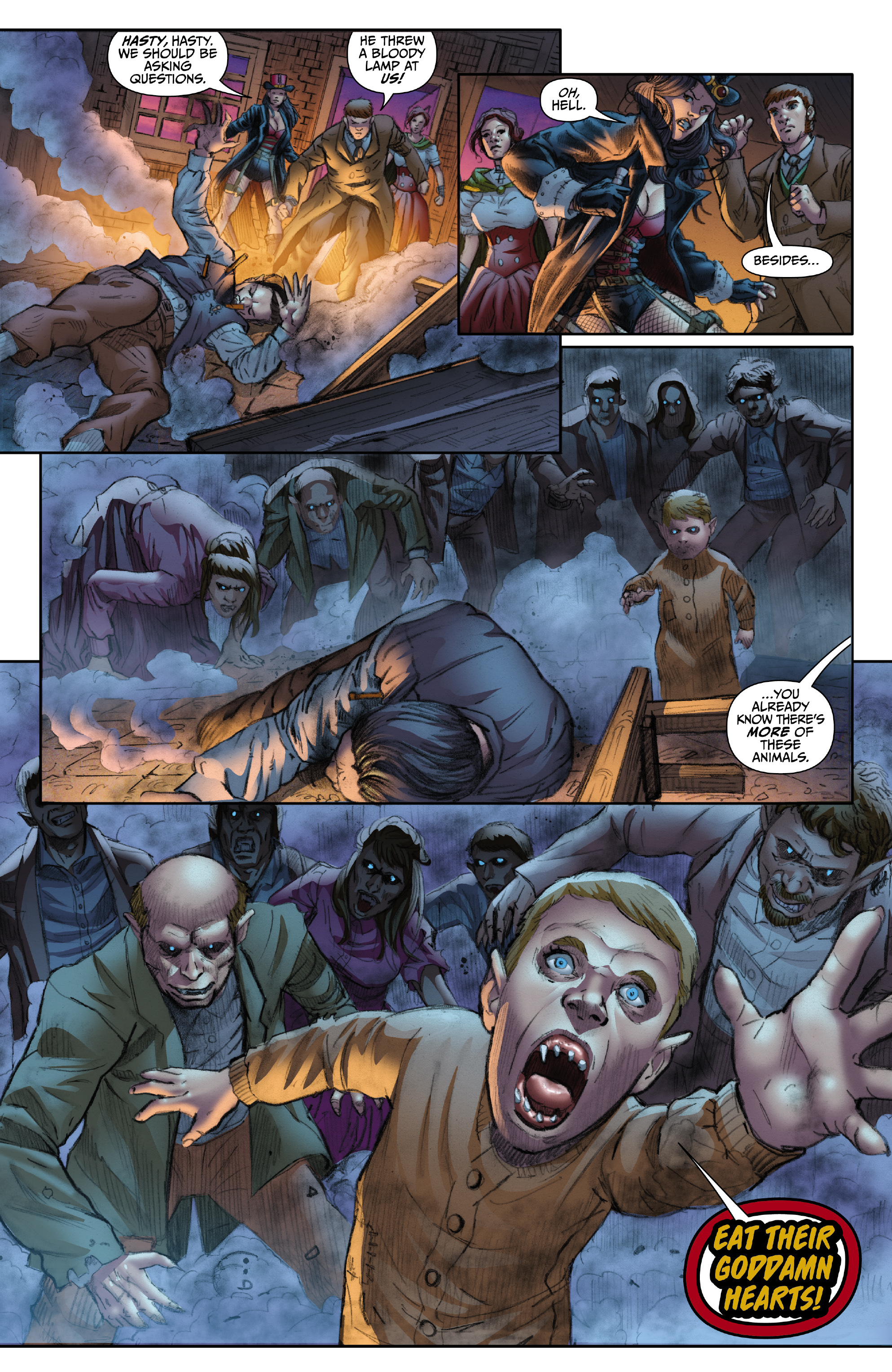 Read online Van Helsing: Vampire Hunter comic -  Issue #1 - 16