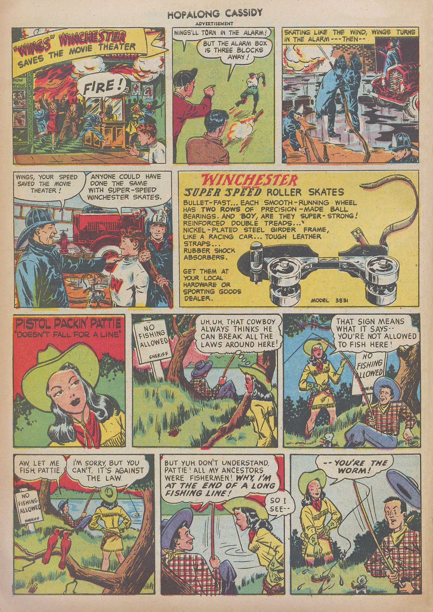 Read online Hopalong Cassidy comic -  Issue #9 - 40