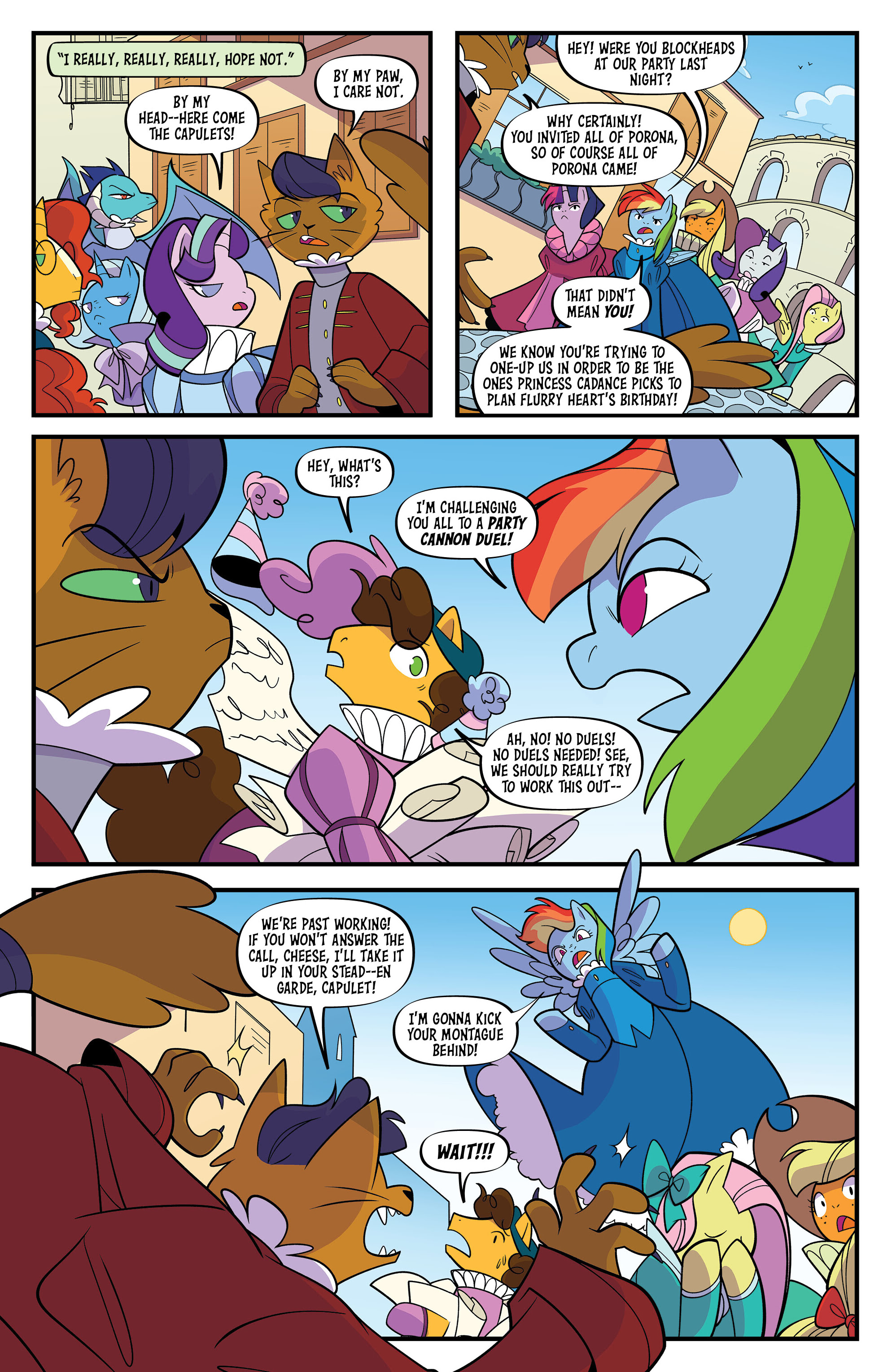 Read online My Little Pony: Valentine's Day Special, Romeo & Juliet comic -  Issue # Full - 15