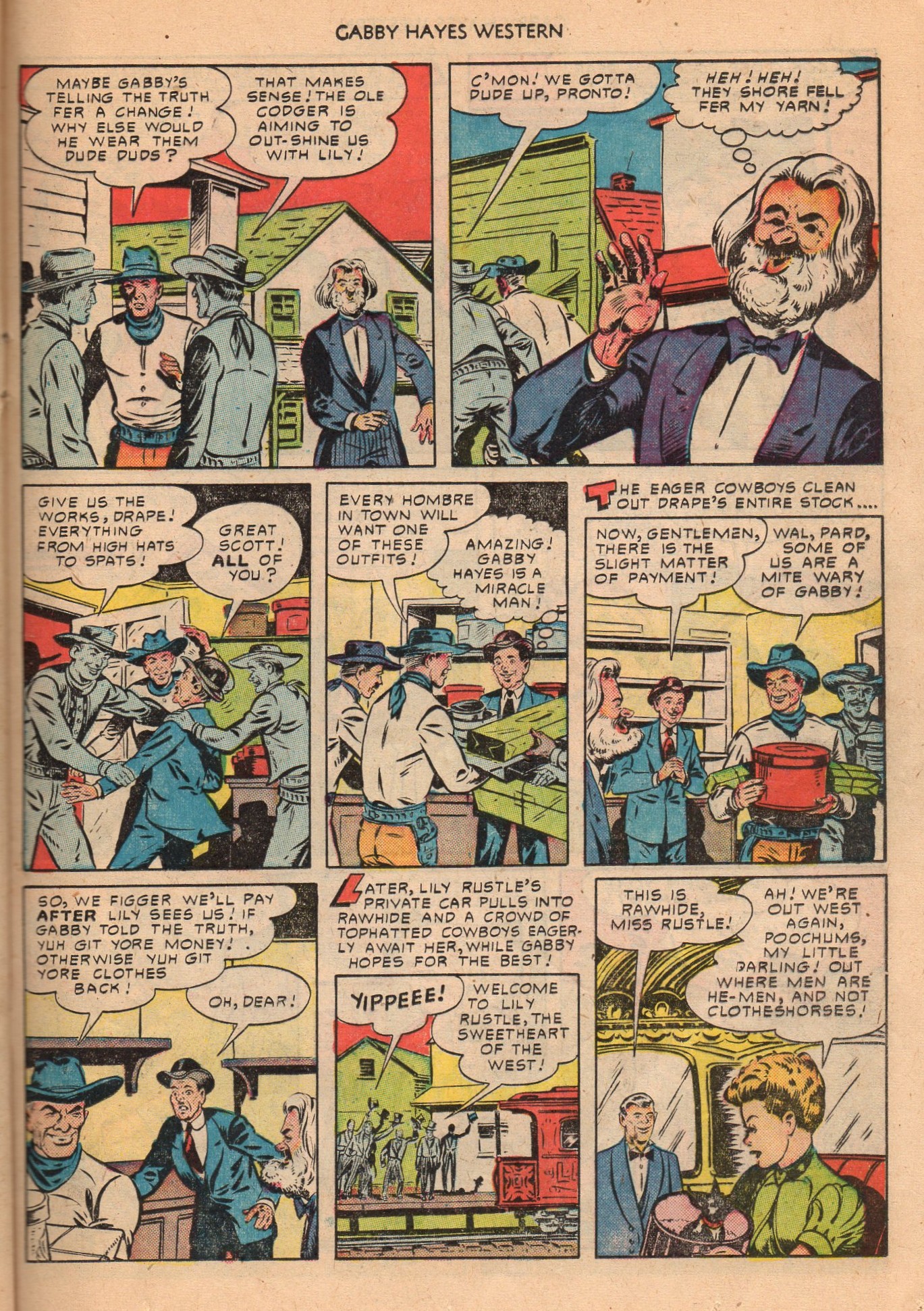 Read online Gabby Hayes Western comic -  Issue #21 - 29
