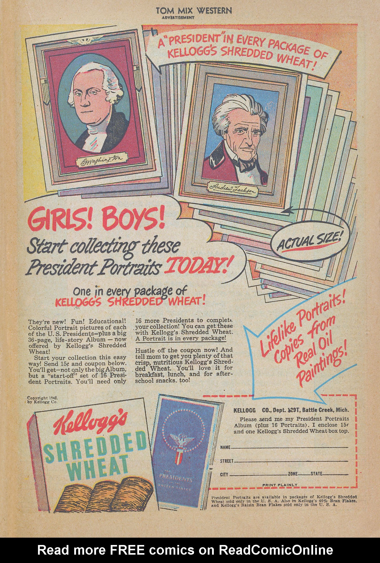 Read online Tom Mix Western (1948) comic -  Issue #12 - 39