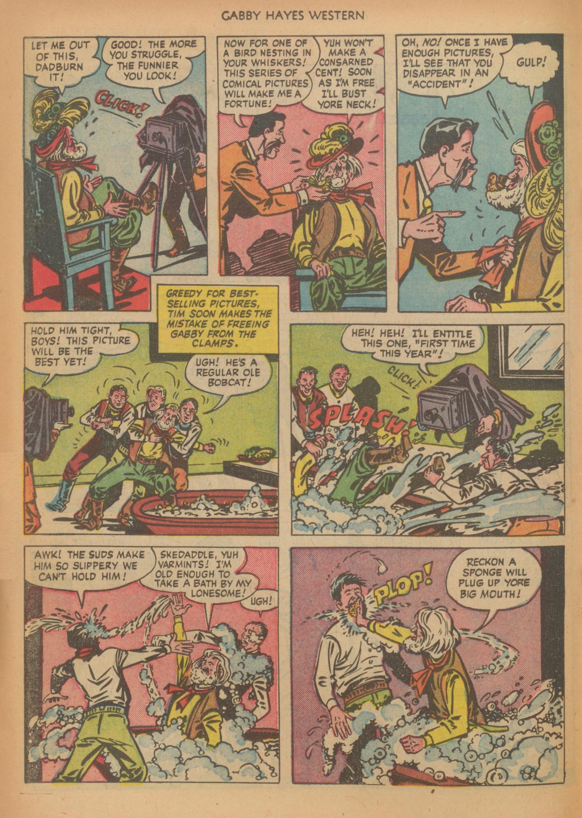 Read online Gabby Hayes Western comic -  Issue #29 - 26