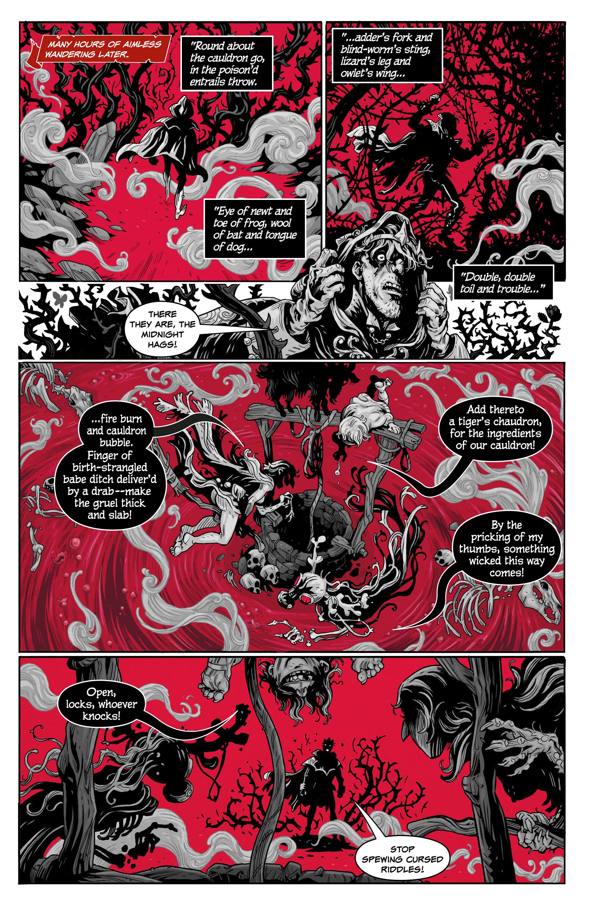 Read online Macbeth: A Tale of Horror comic -  Issue # TPB - 64
