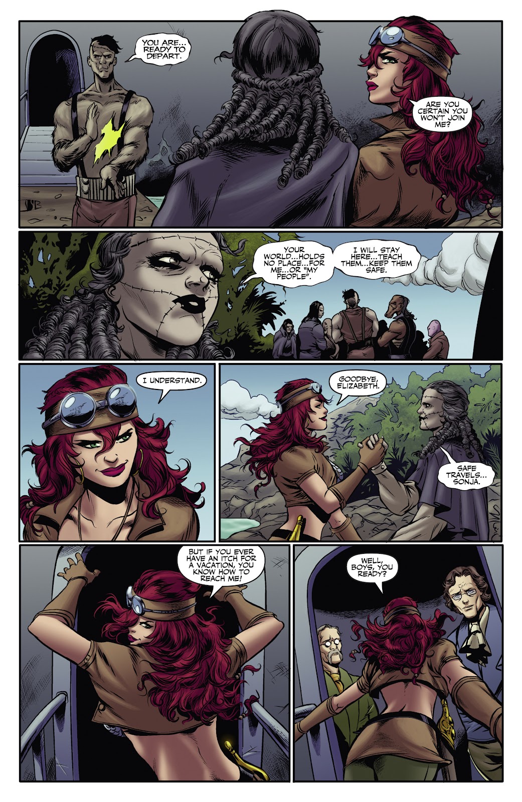 Legenderry: Red Sonja (2015) issue 5 - Page 22