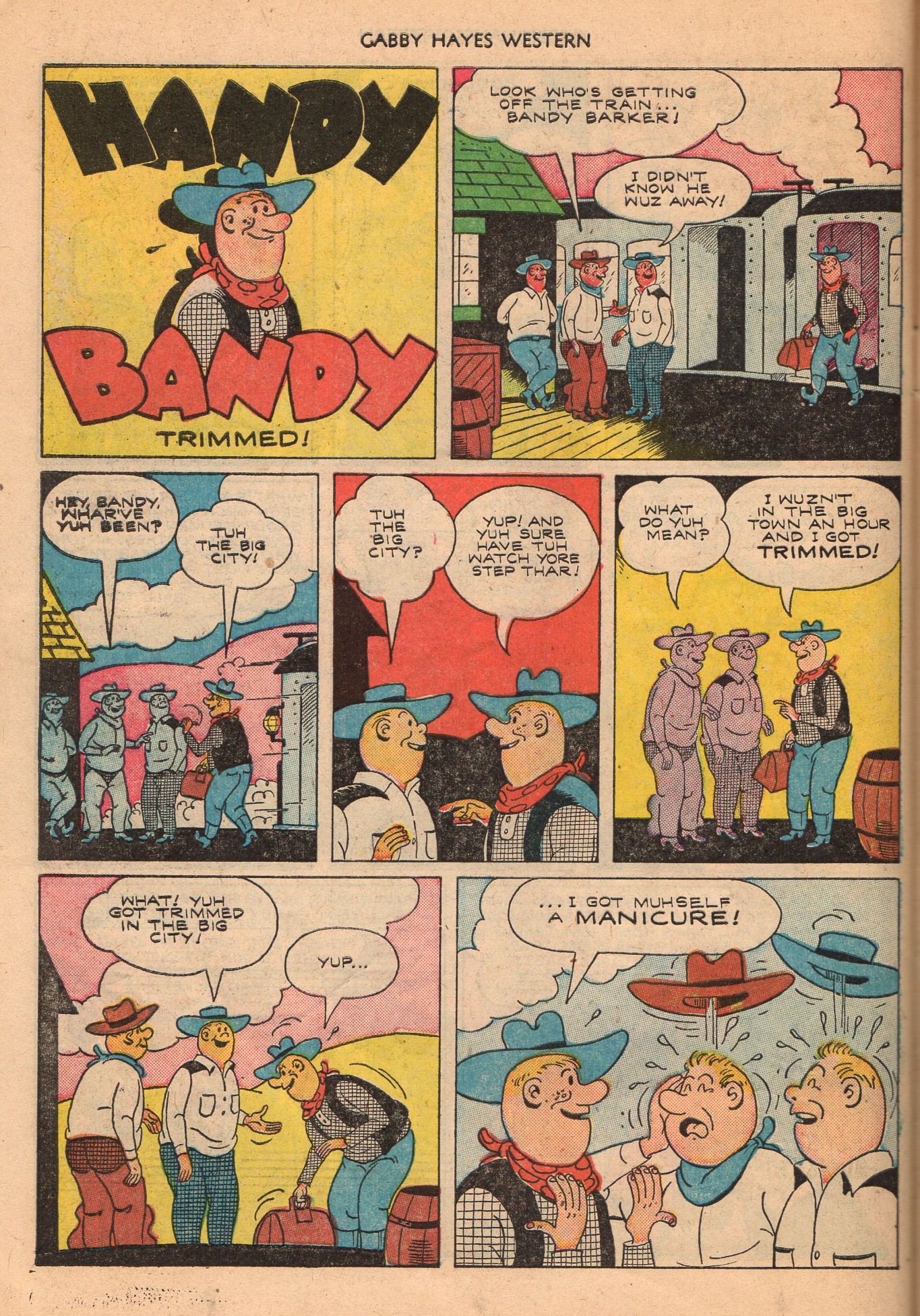 Read online Gabby Hayes Western comic -  Issue #21 - 34