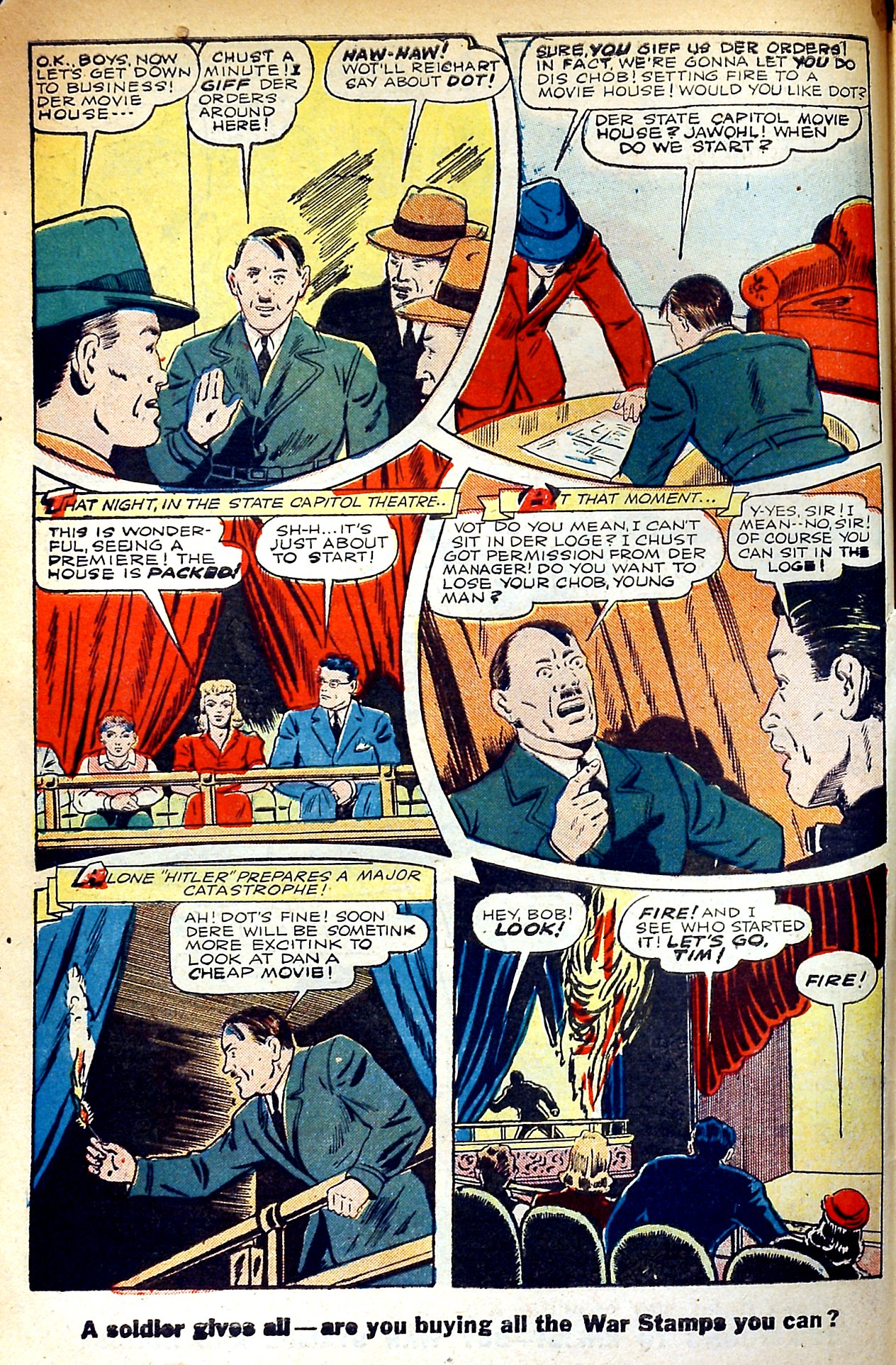 Read online Exciting Comics comic -  Issue #33 - 6