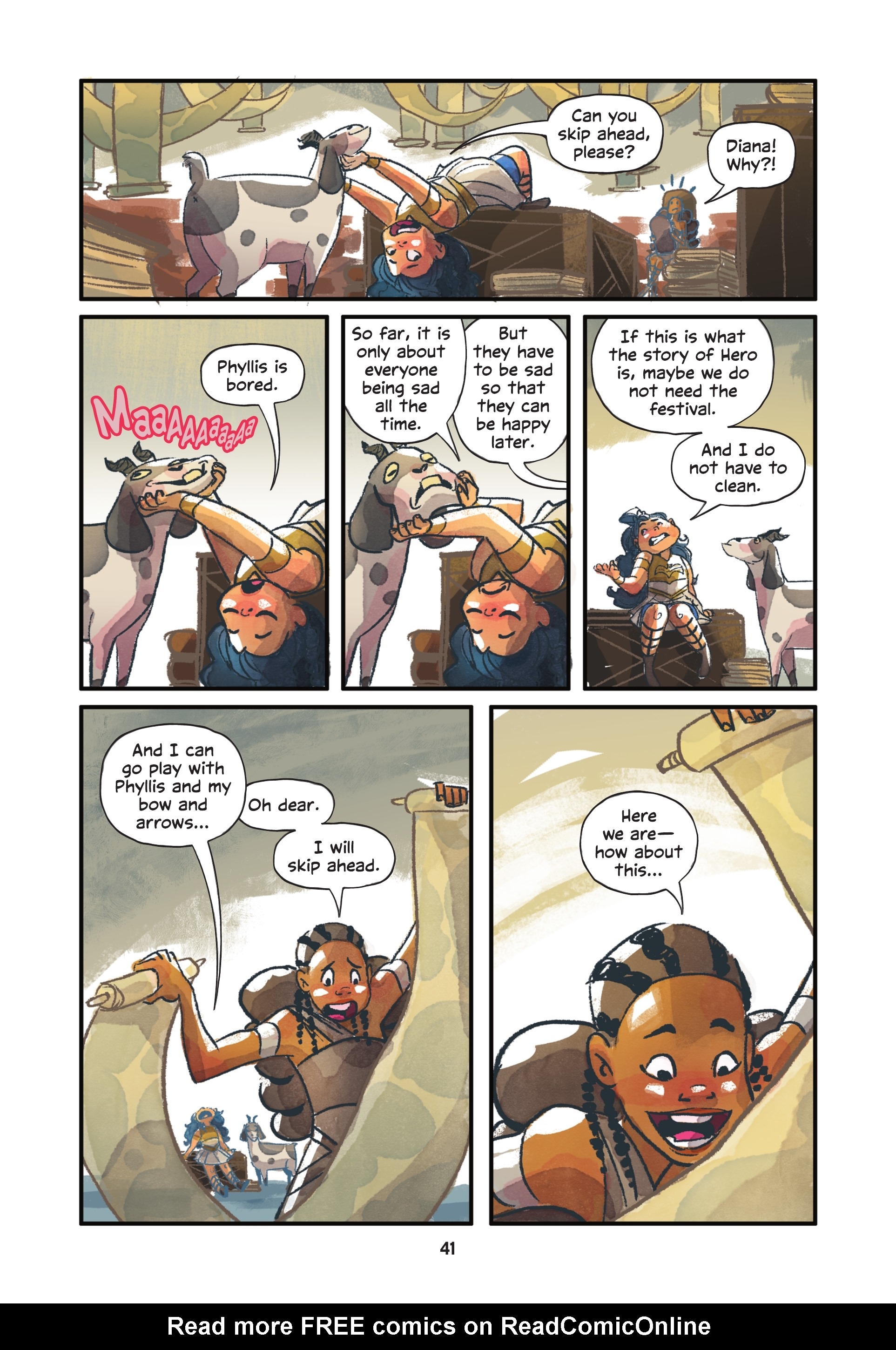 Read online Diana and the Hero's Journey comic -  Issue # TPB - 37