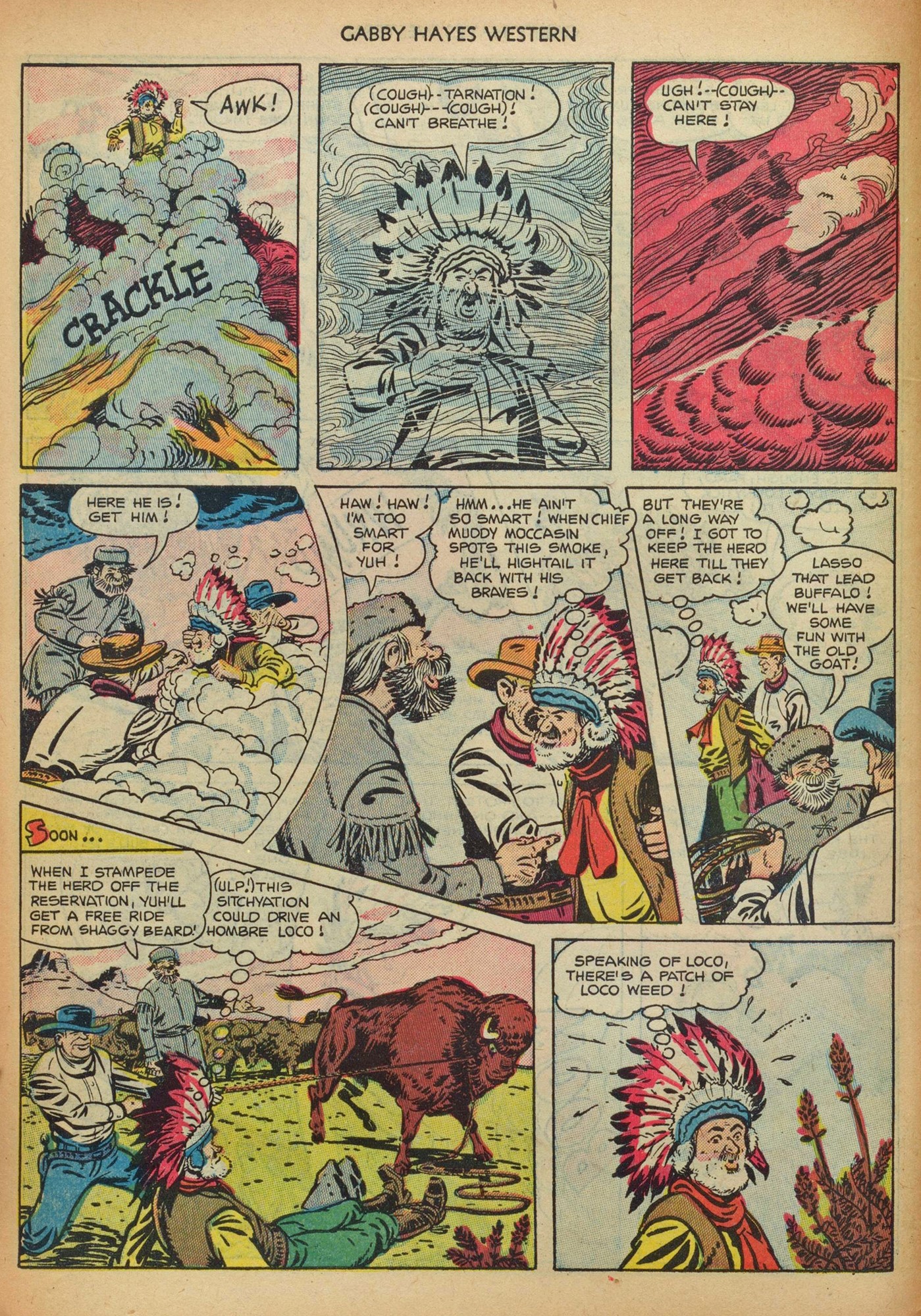 Read online Gabby Hayes Western comic -  Issue #44 - 6
