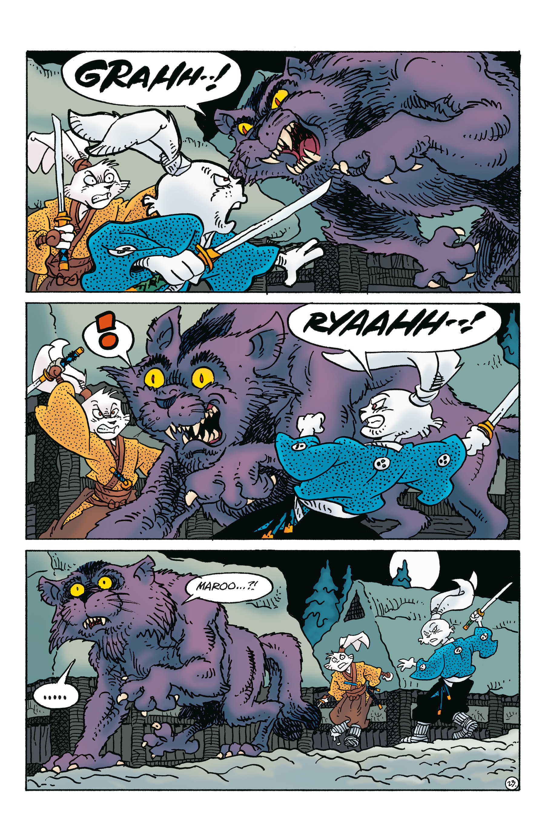 Read online Usagi Yojimbo: Ice and Snow comic -  Issue #5 - 24