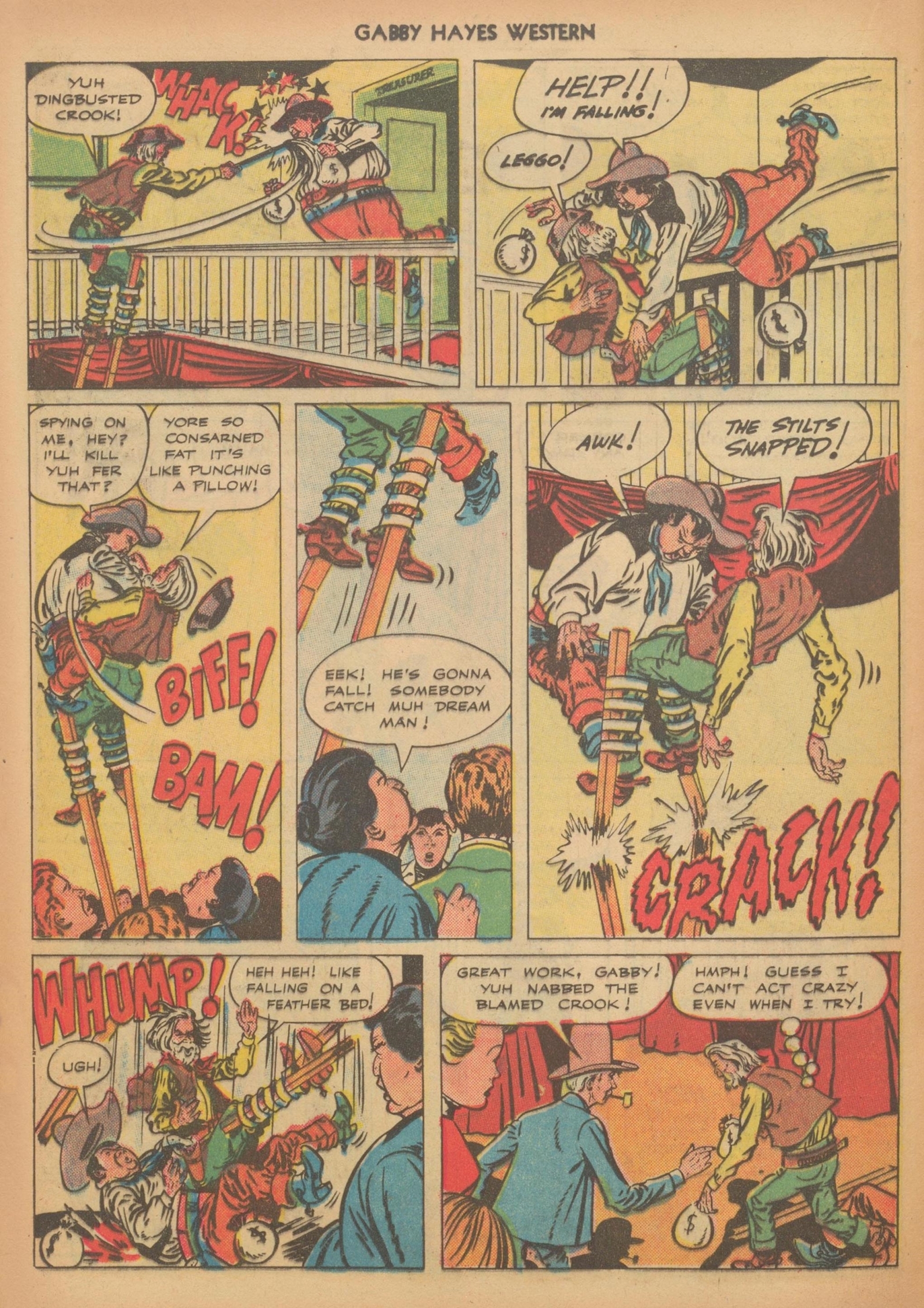 Read online Gabby Hayes Western comic -  Issue #6 - 20